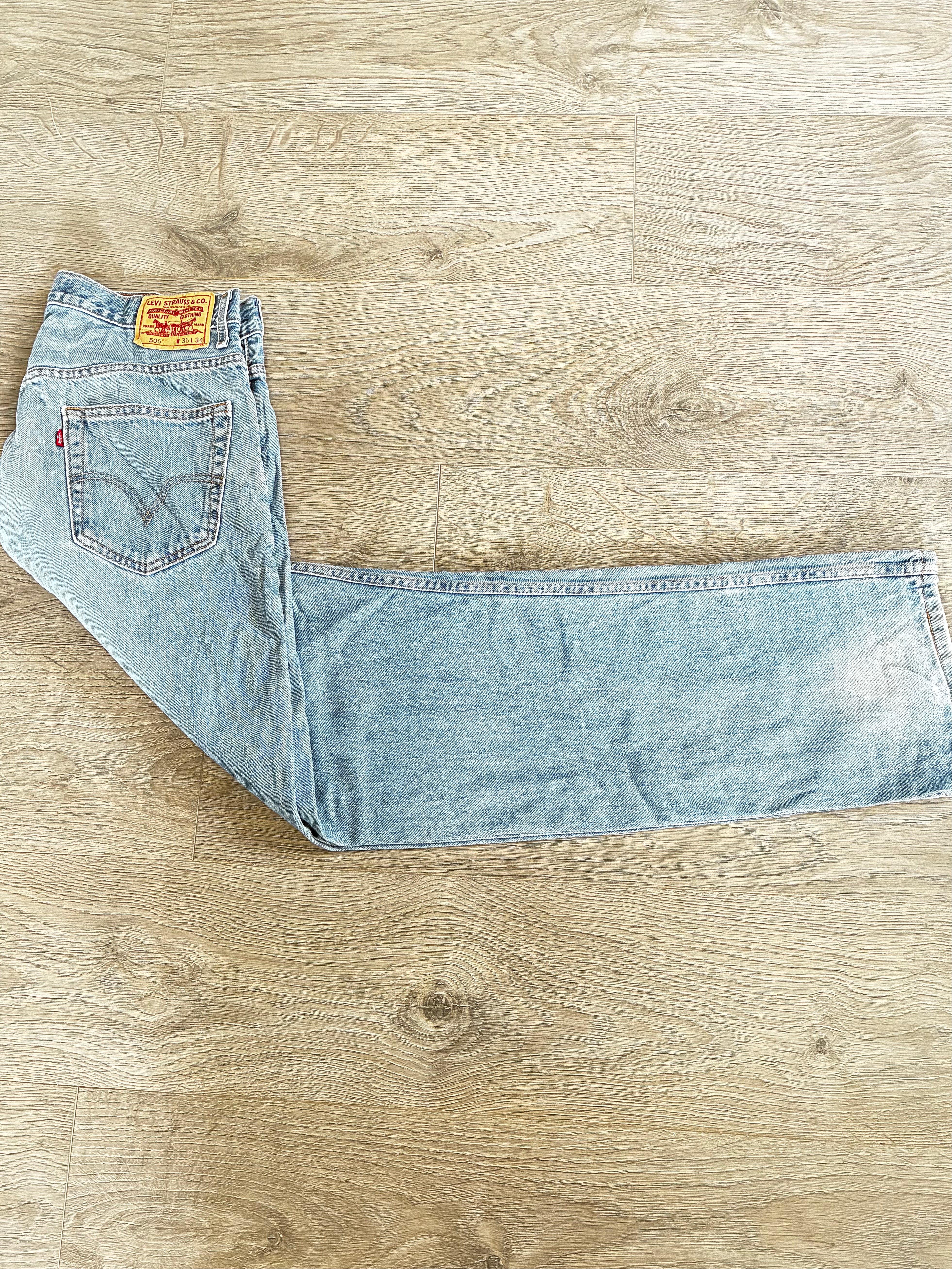 Vintage Levi's 505, Blue, W36, L34