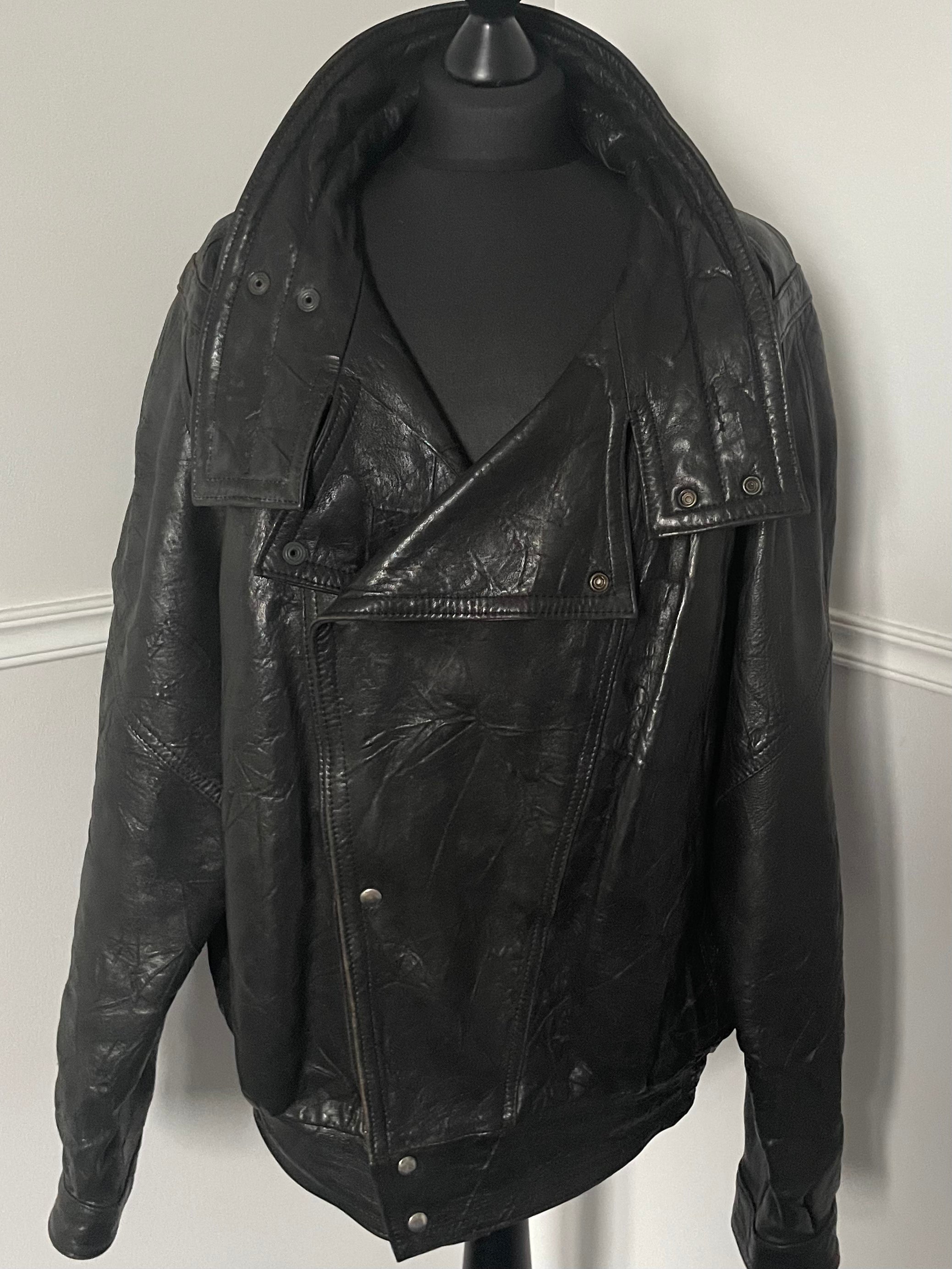 Vintage Real Leather Jacket, L