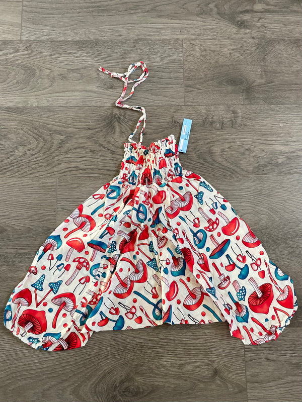 Mushroom Harem Trousers (age 2-3ish)