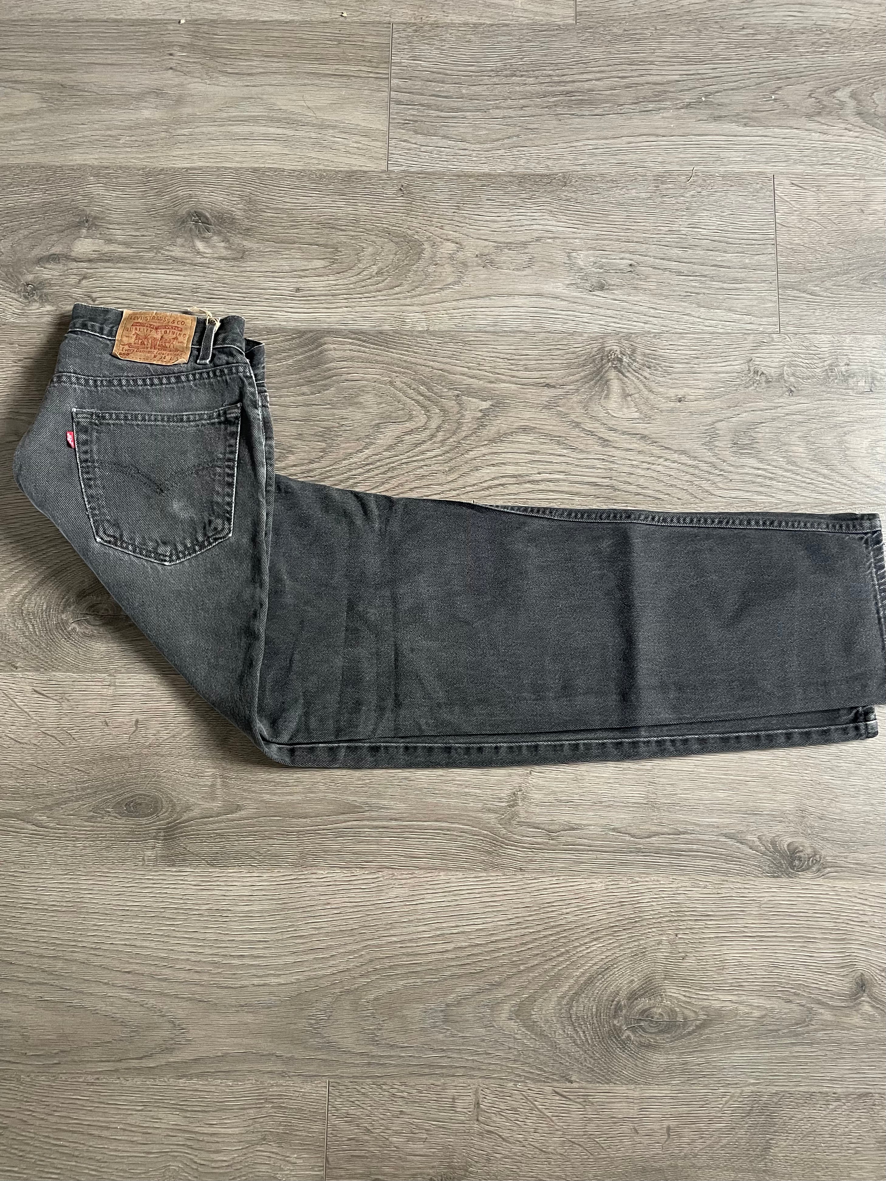 Vintage Levi's 550, Black, W34, L33