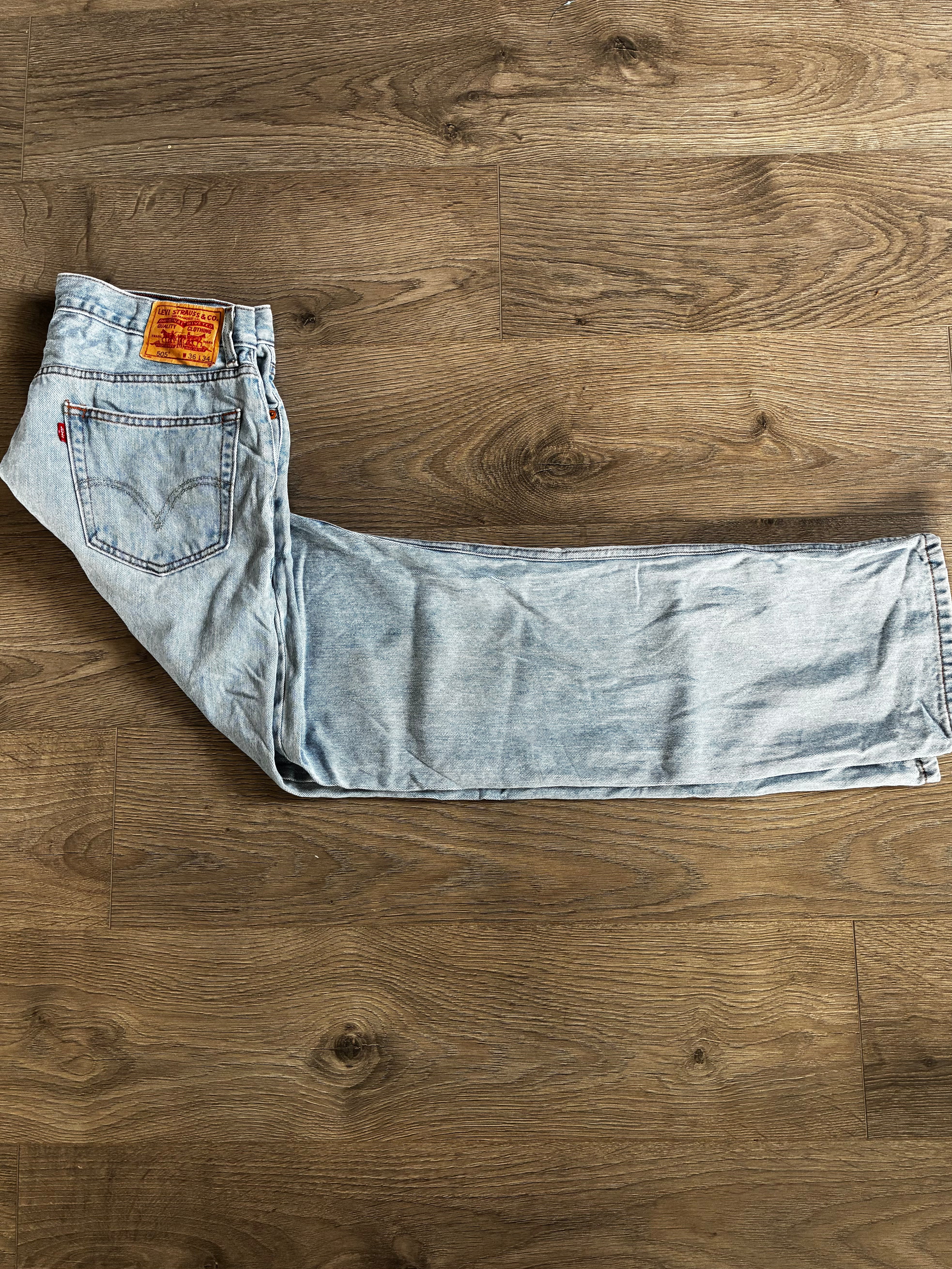 Vintage Levi's 505, Blue, W36, L34