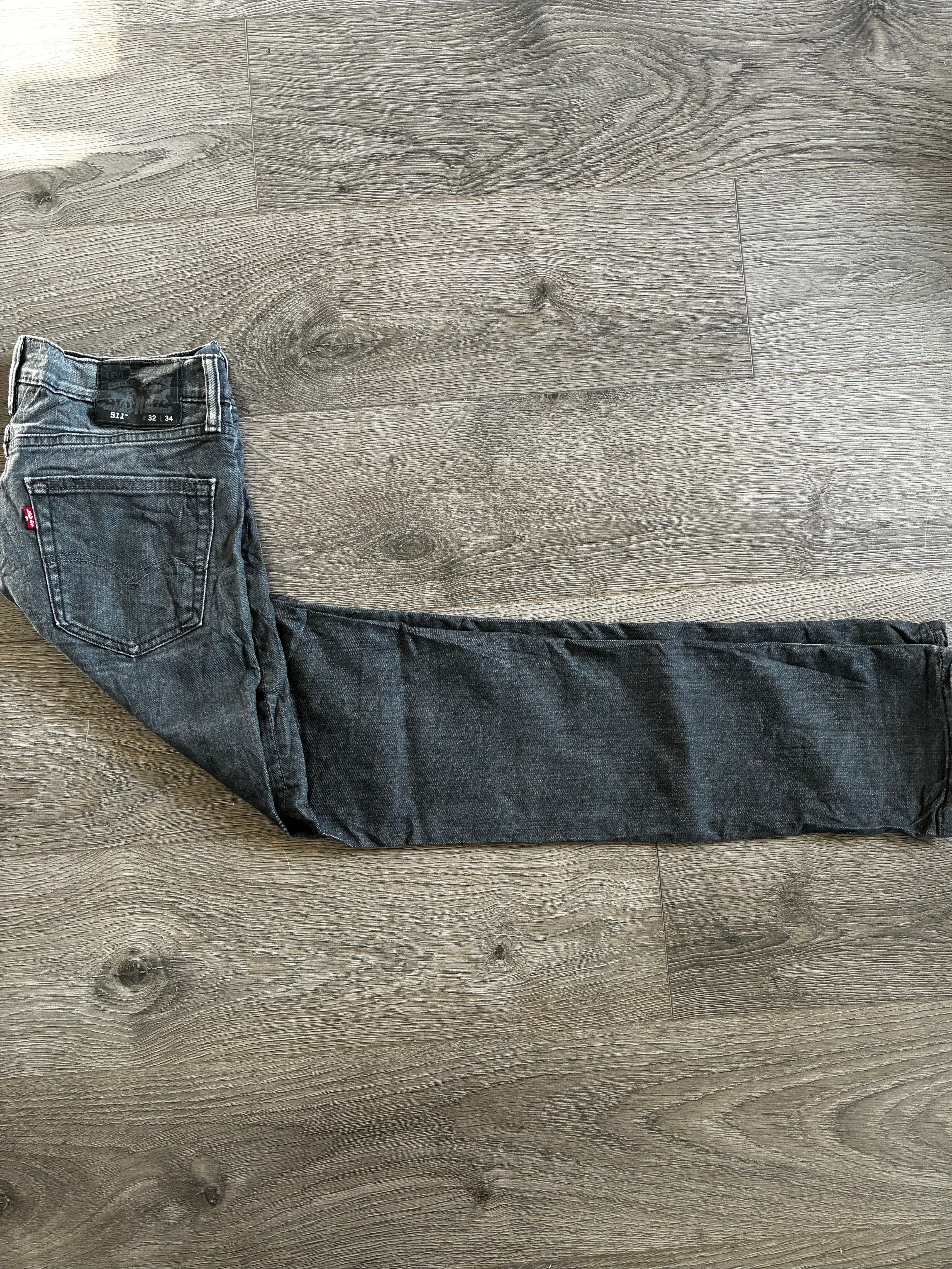 Vintage Levi's 511, Dark Grey, W33, L33
