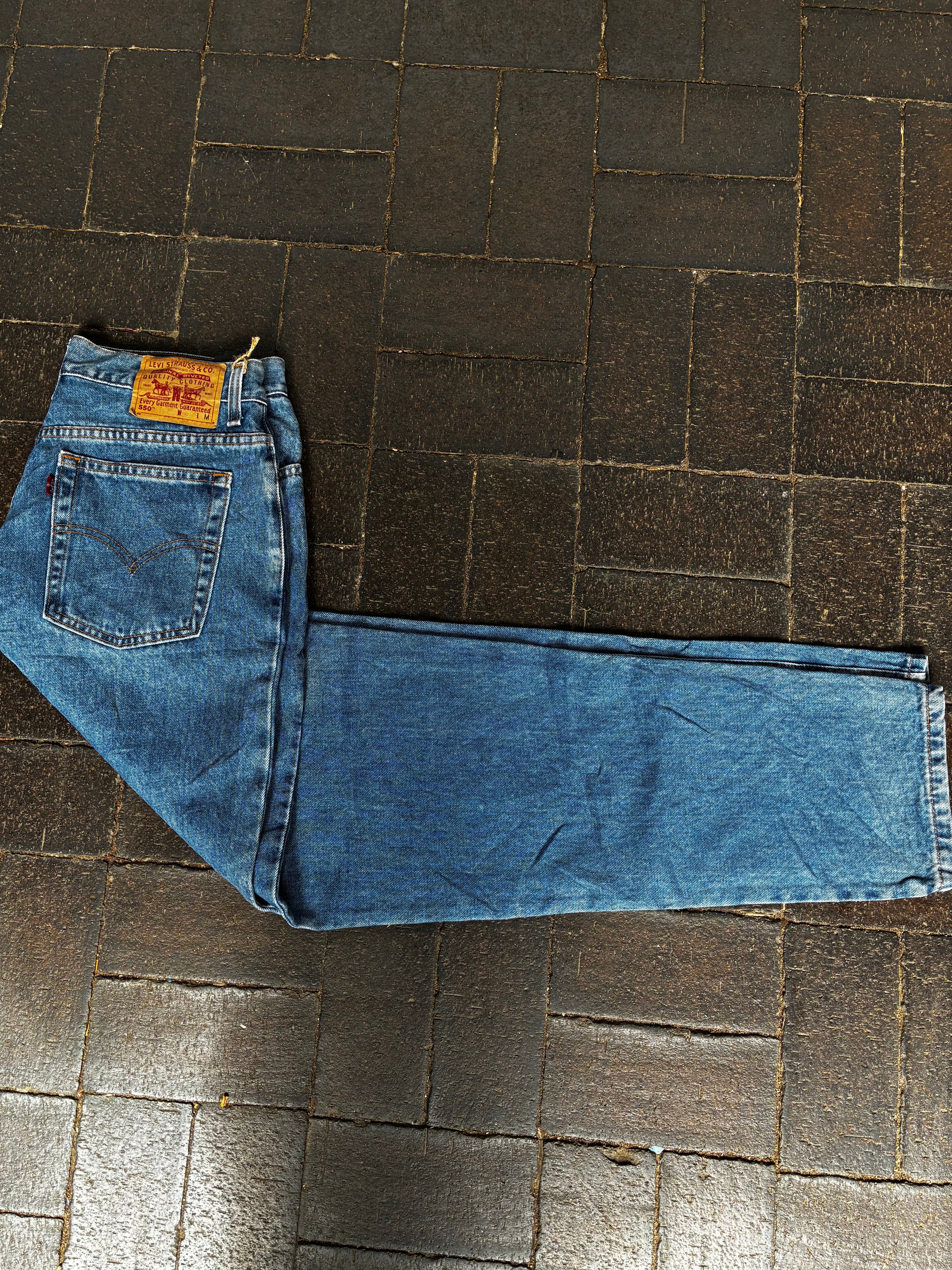 Vintage Levi's 550, Blue, W32, L33