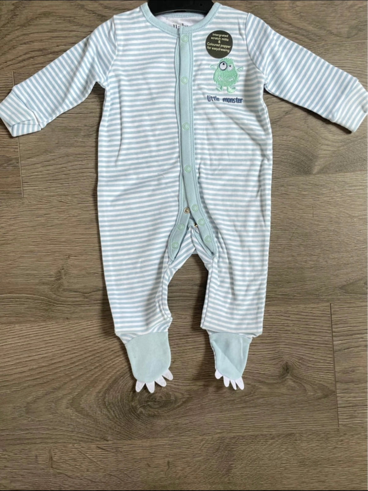 Monster Romper (newborn)