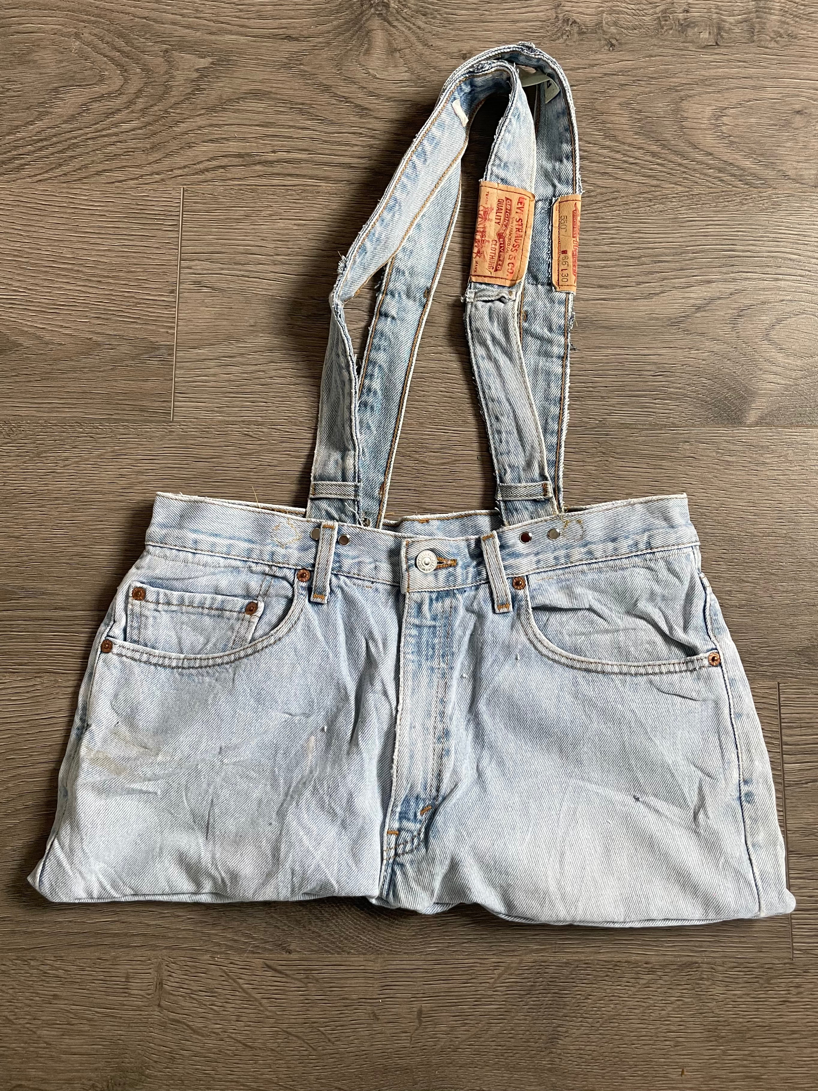 Up-Cycled Levi's 550 Bag