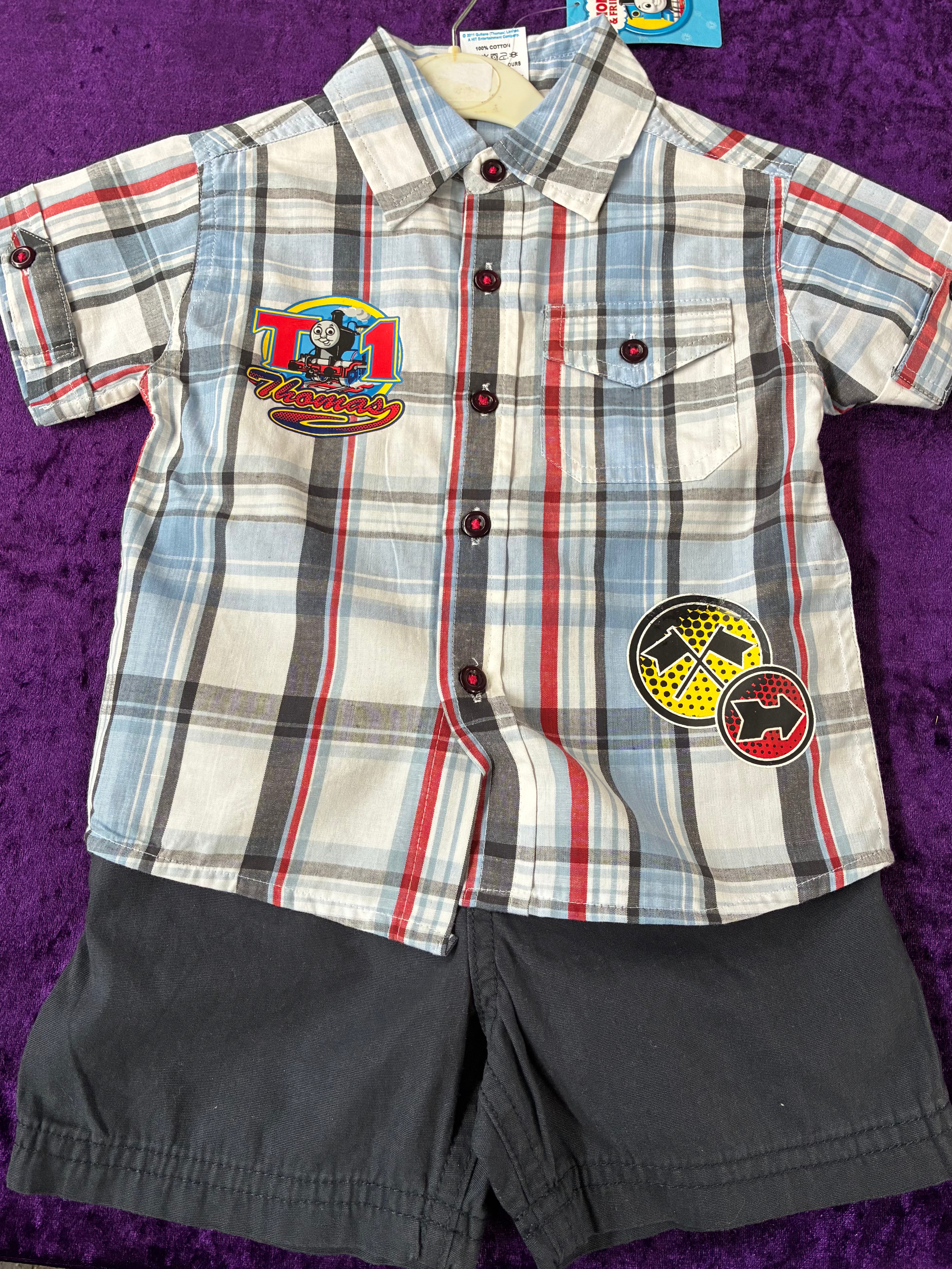 Thomas Shirt and Shorts Set (1-2yr)