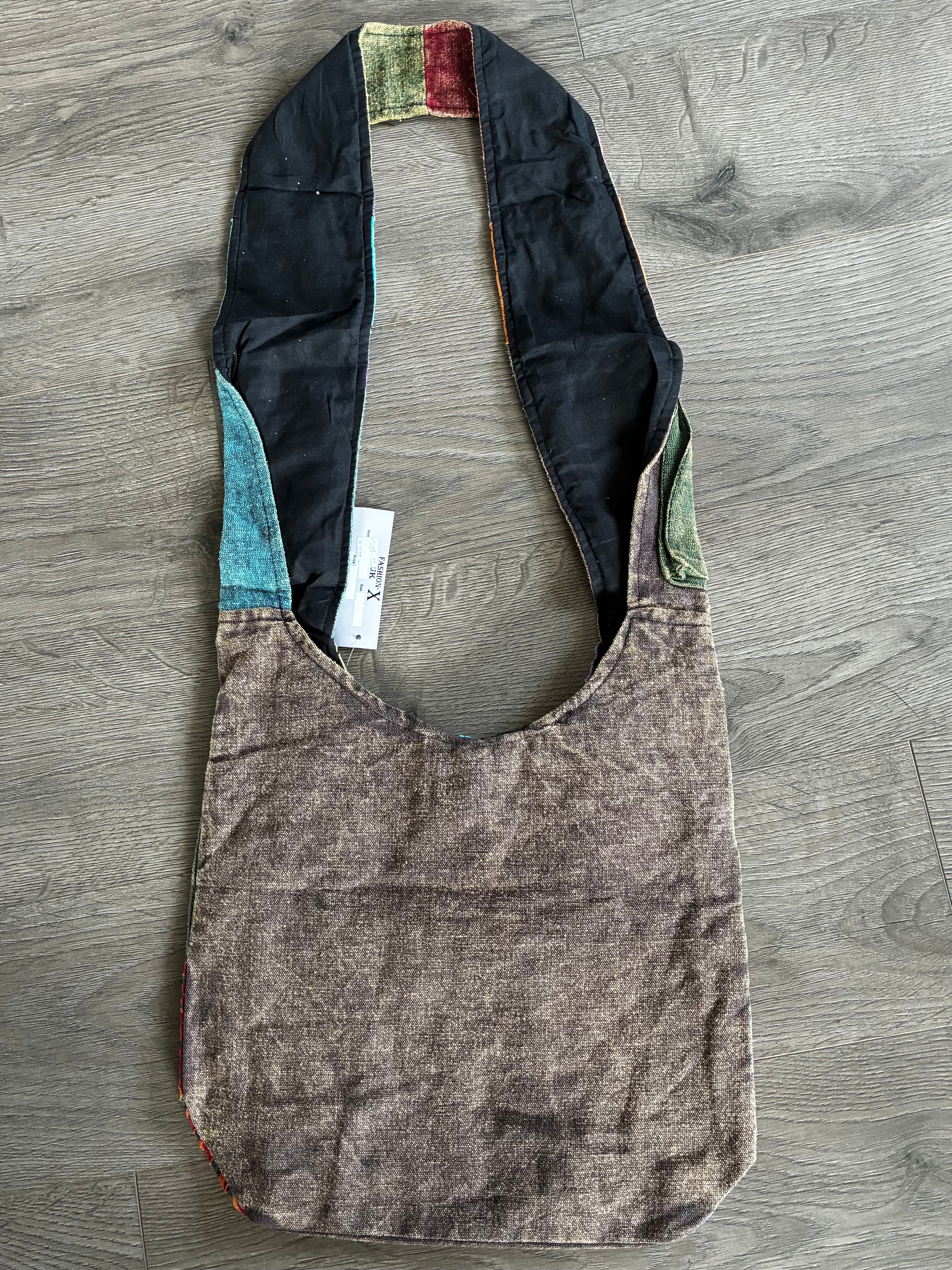 Butterfly, Front Zip Pocket Shoulder Bag