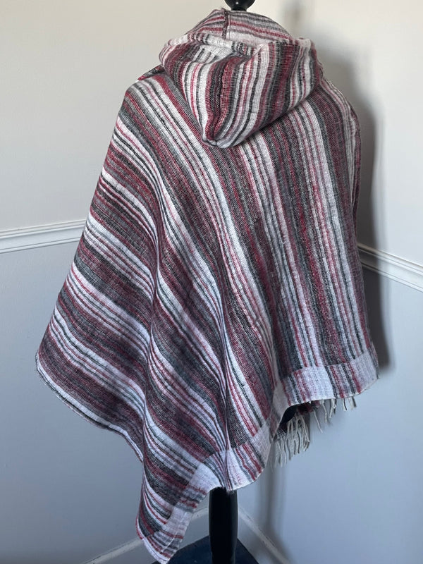 100% Wool Poncho