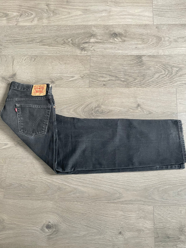 Vintage Levi's 550, Black, Label - W36, L32, Actual size - W37, L32