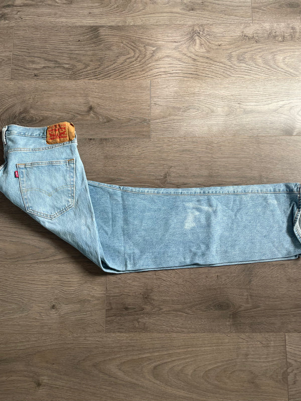 Vintage Levi's 501, Light Blue, Label - W36, L30, Actual Size - W38, L31