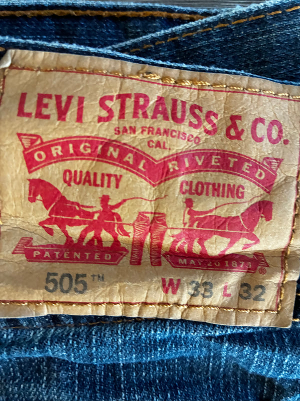 Vintage Levi's 505, Blue, W32, L31