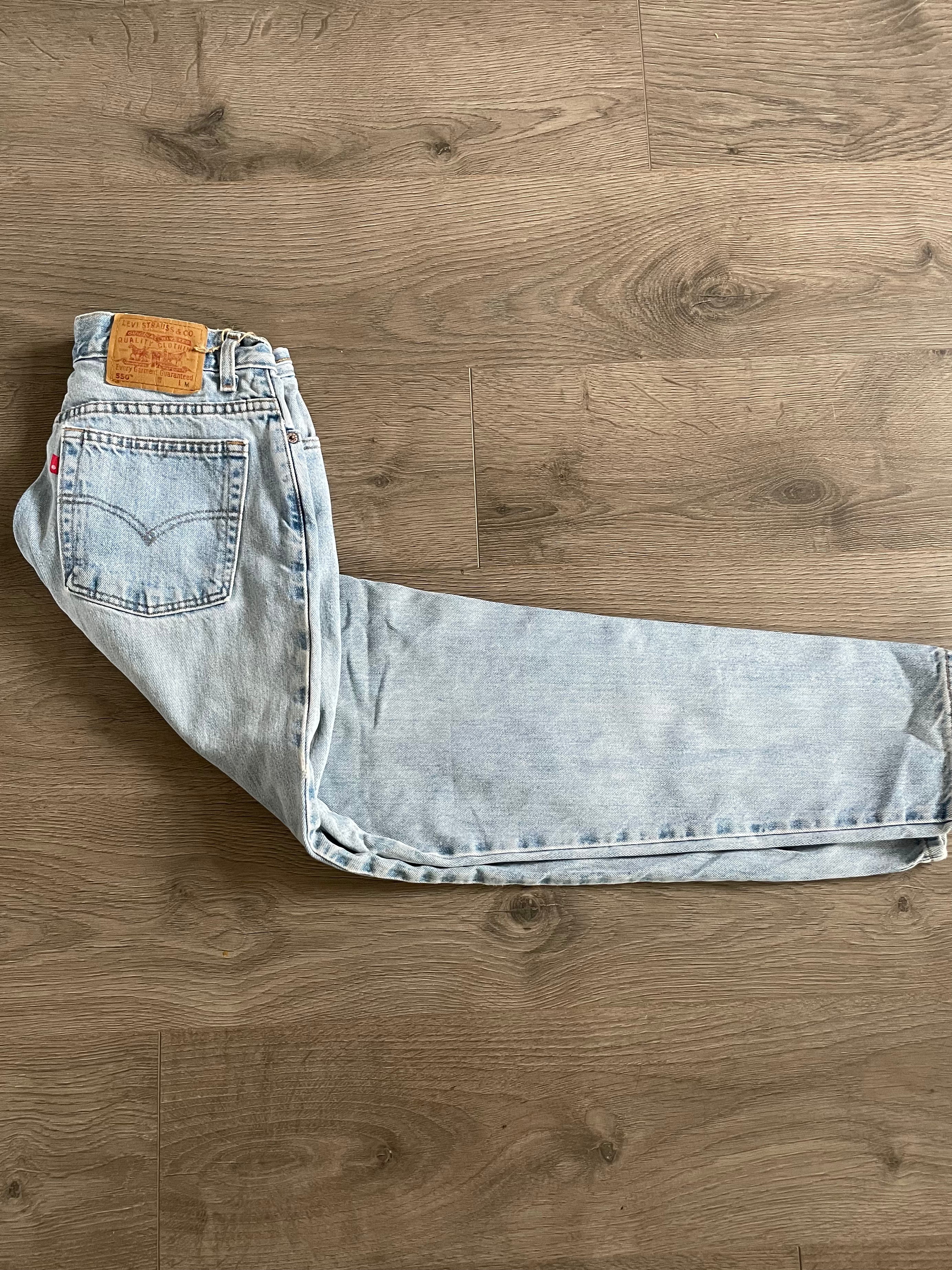 Vintage Levi's 550, Light Blue, W32, L30