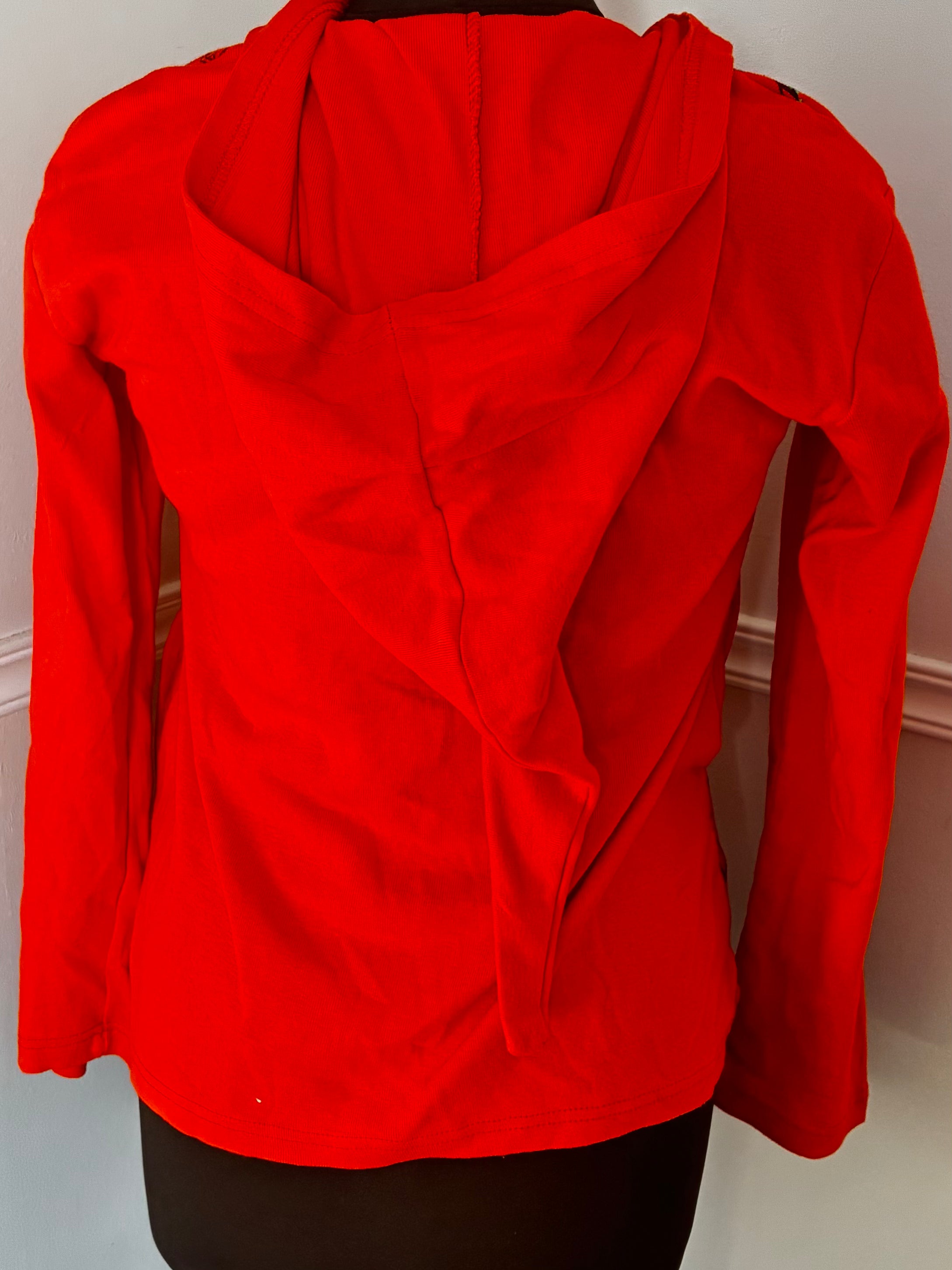 Orange Hippy Jacket, M