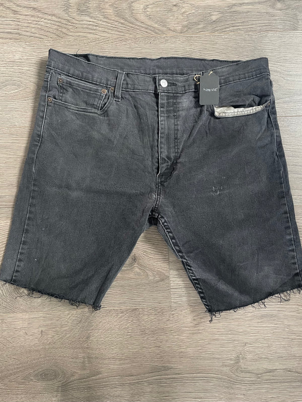 Vintage Up-cycled 512 Levi's Shorts, Black, W40 L9.5
