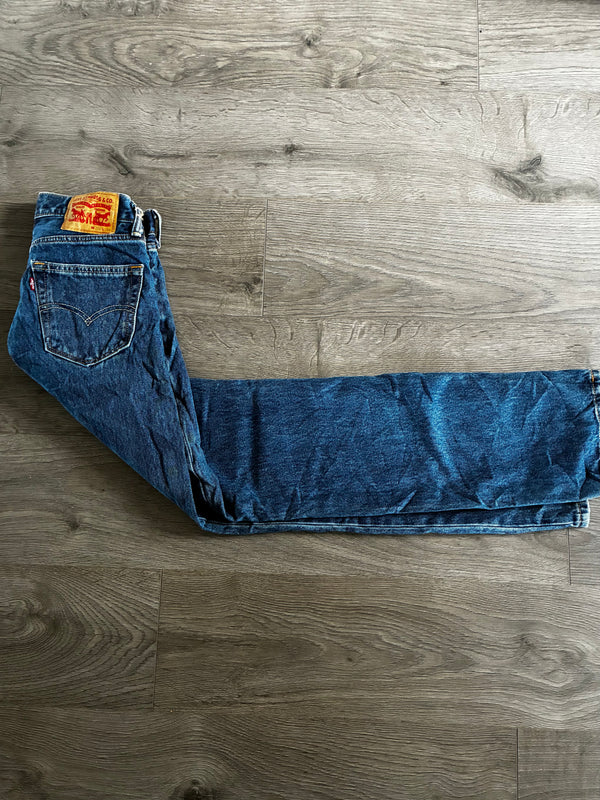 Vintage Levi's 505, Dark Blue, Label - W29, L34, Actual Size - W30, L34