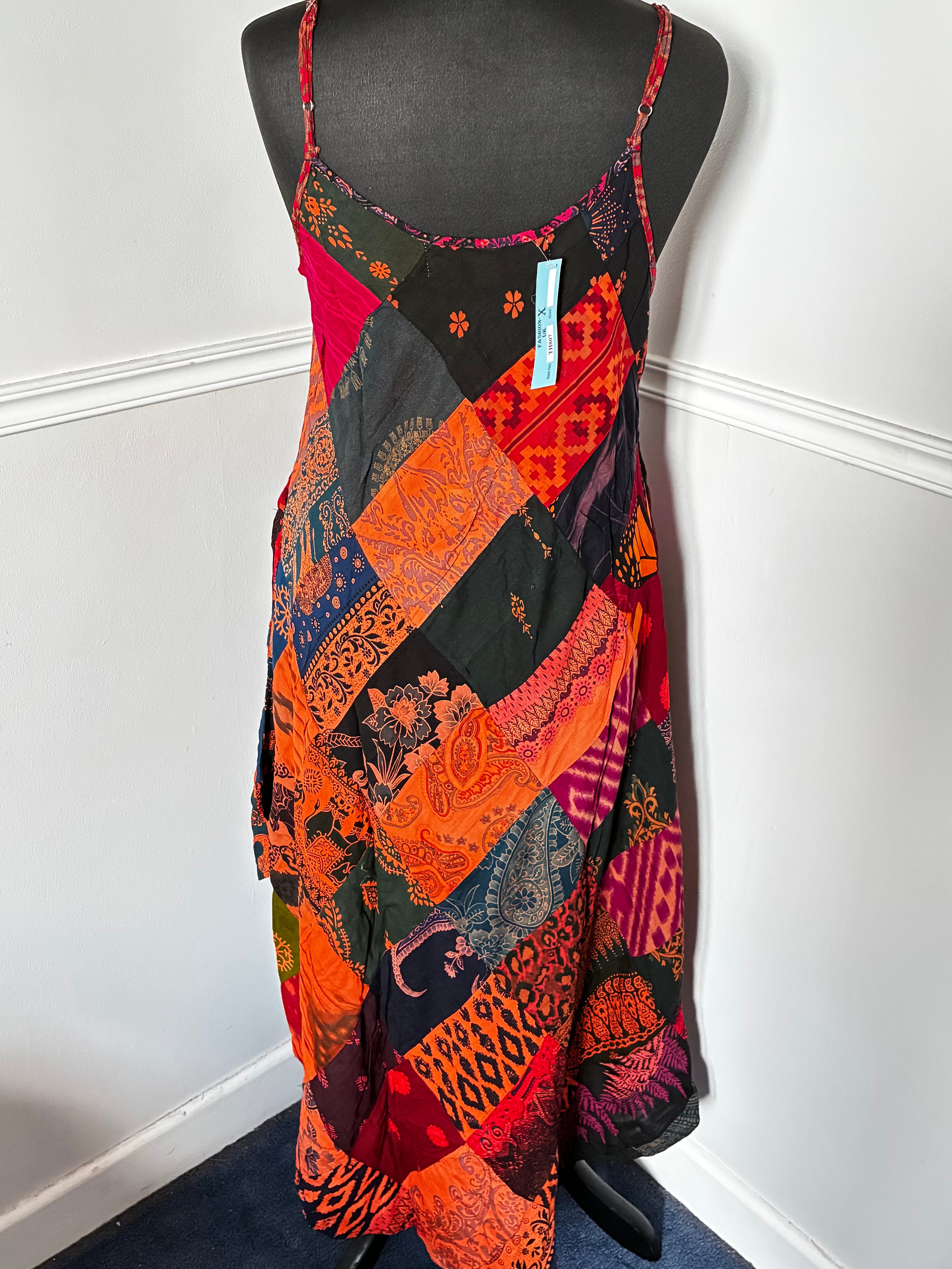 Patchwork Dress