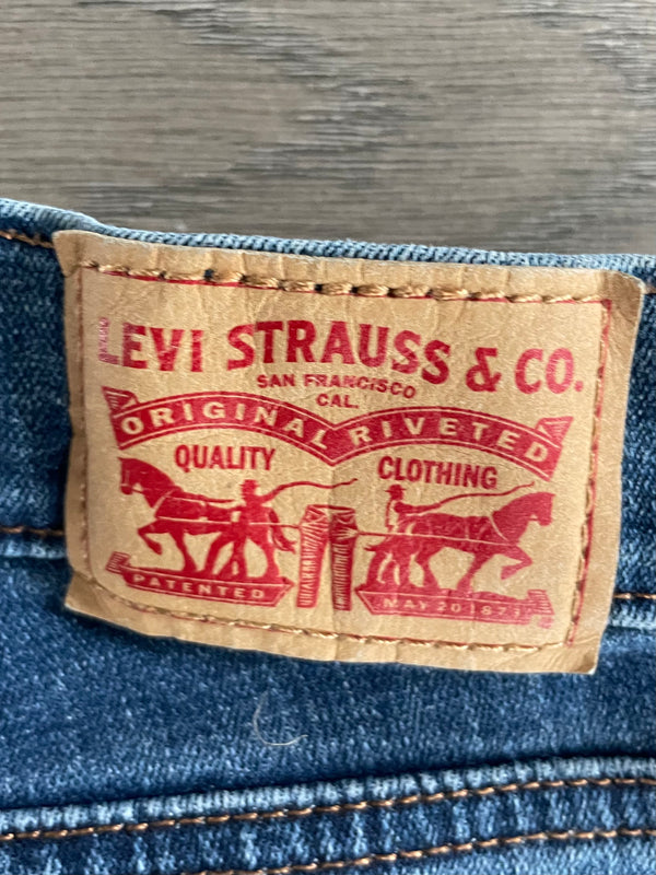 Vintage Levi's Slimming Bootcut, Blue, W30, L32