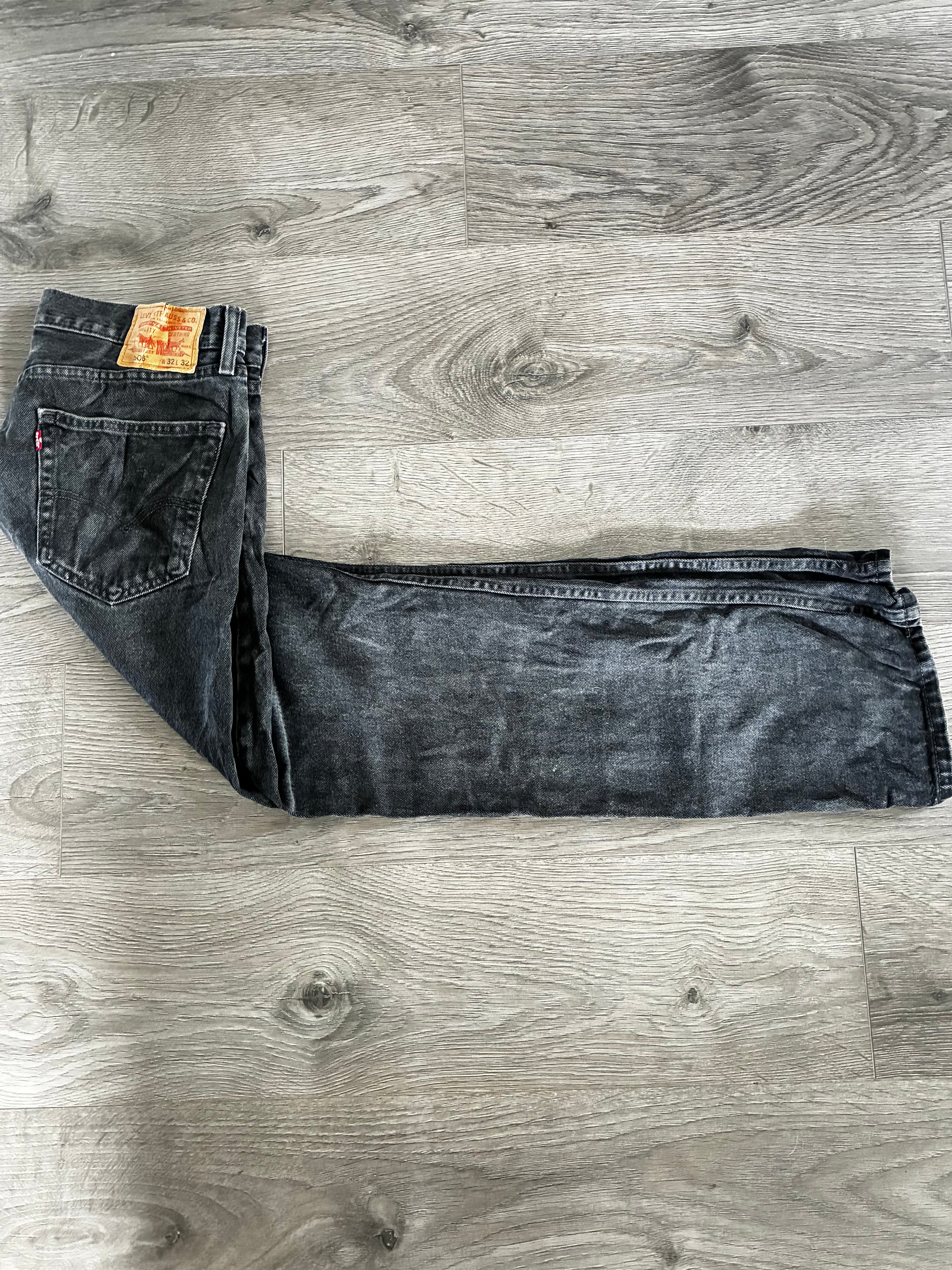 Vintage Levi's 505, Black, W35, L32