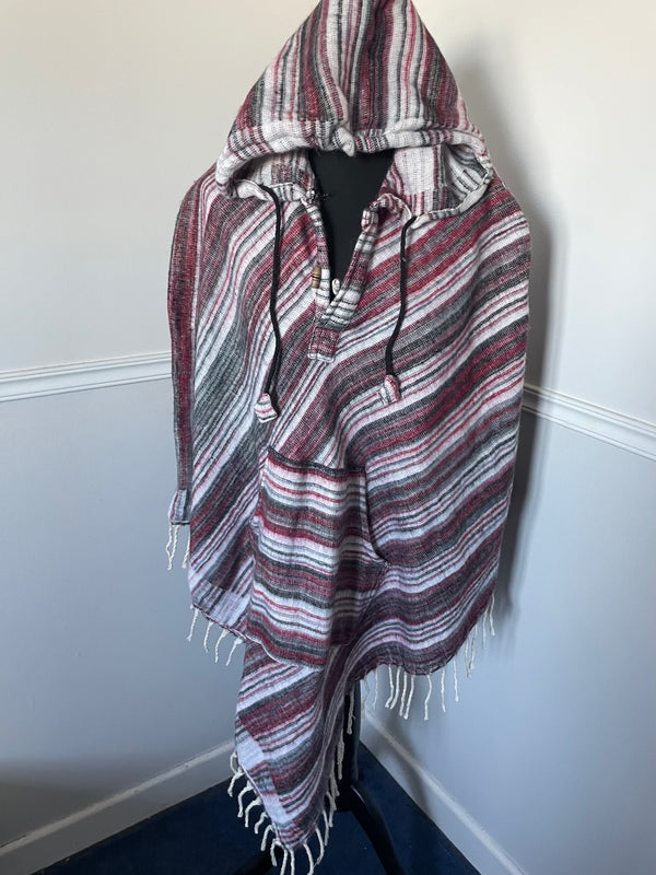 100% Wool Poncho