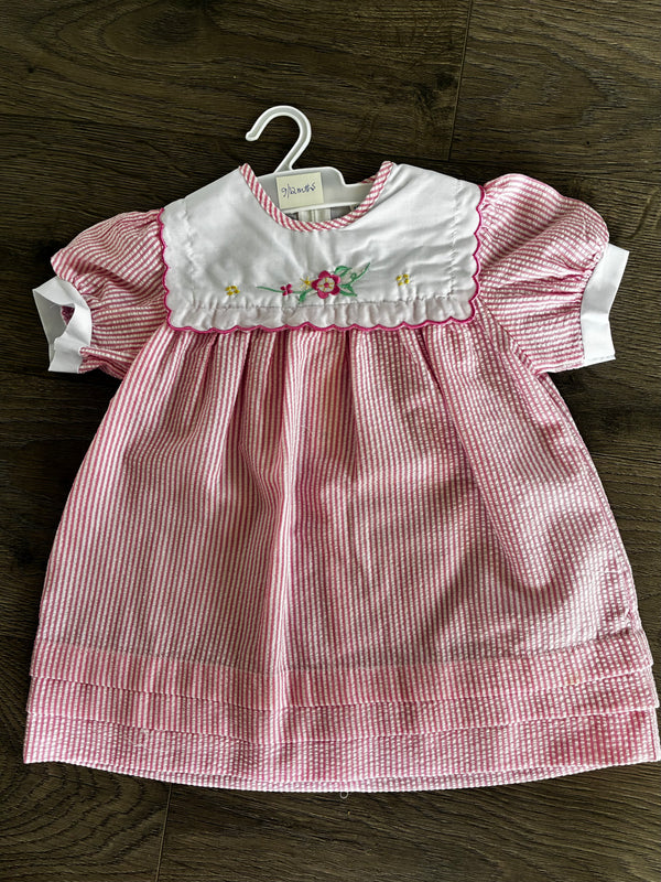 Pink gingham dress (9-12mths)