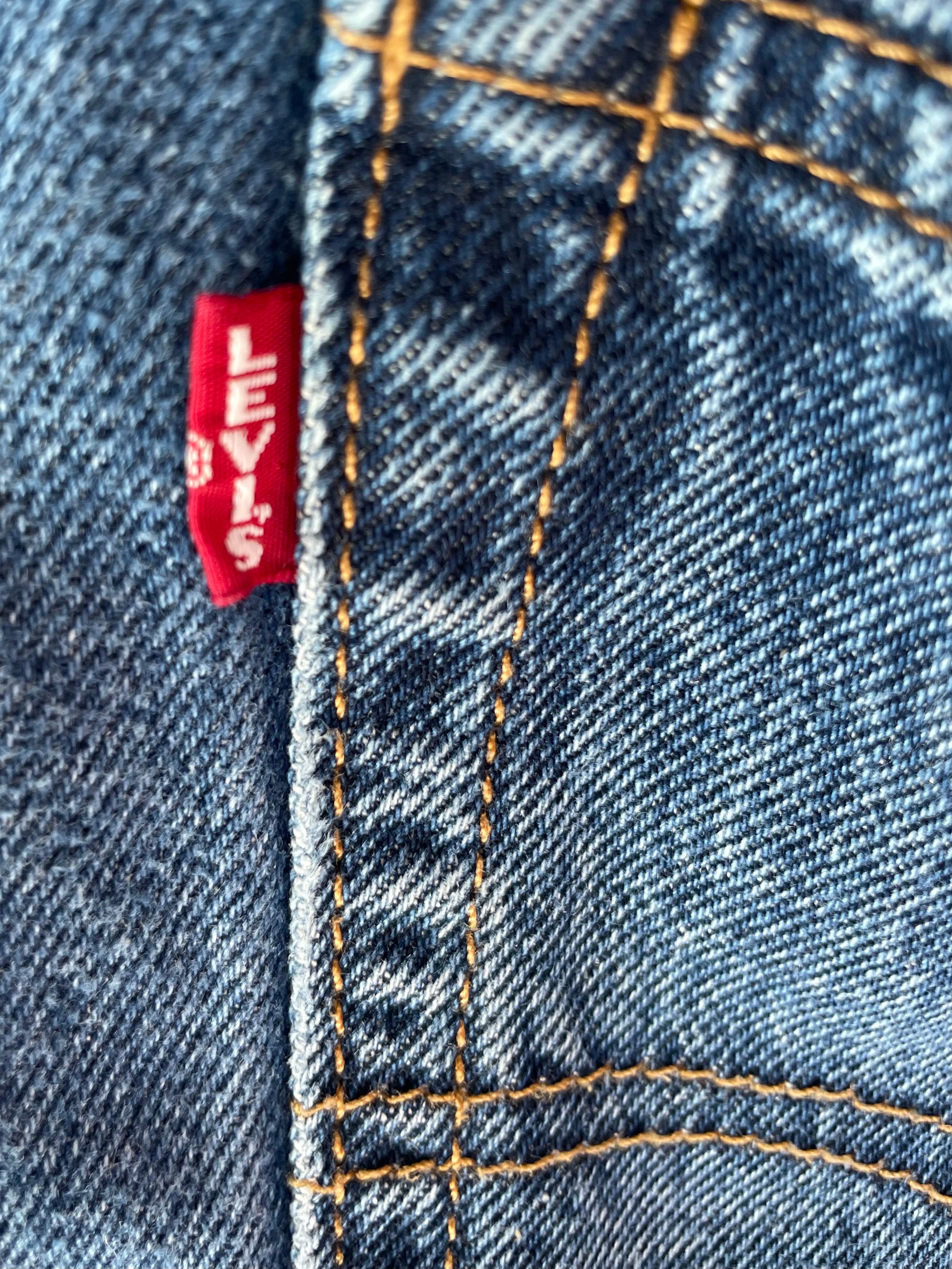 Vintage Levi's 551, Blue, Label - W31, L32, Actual Size - W30, L30