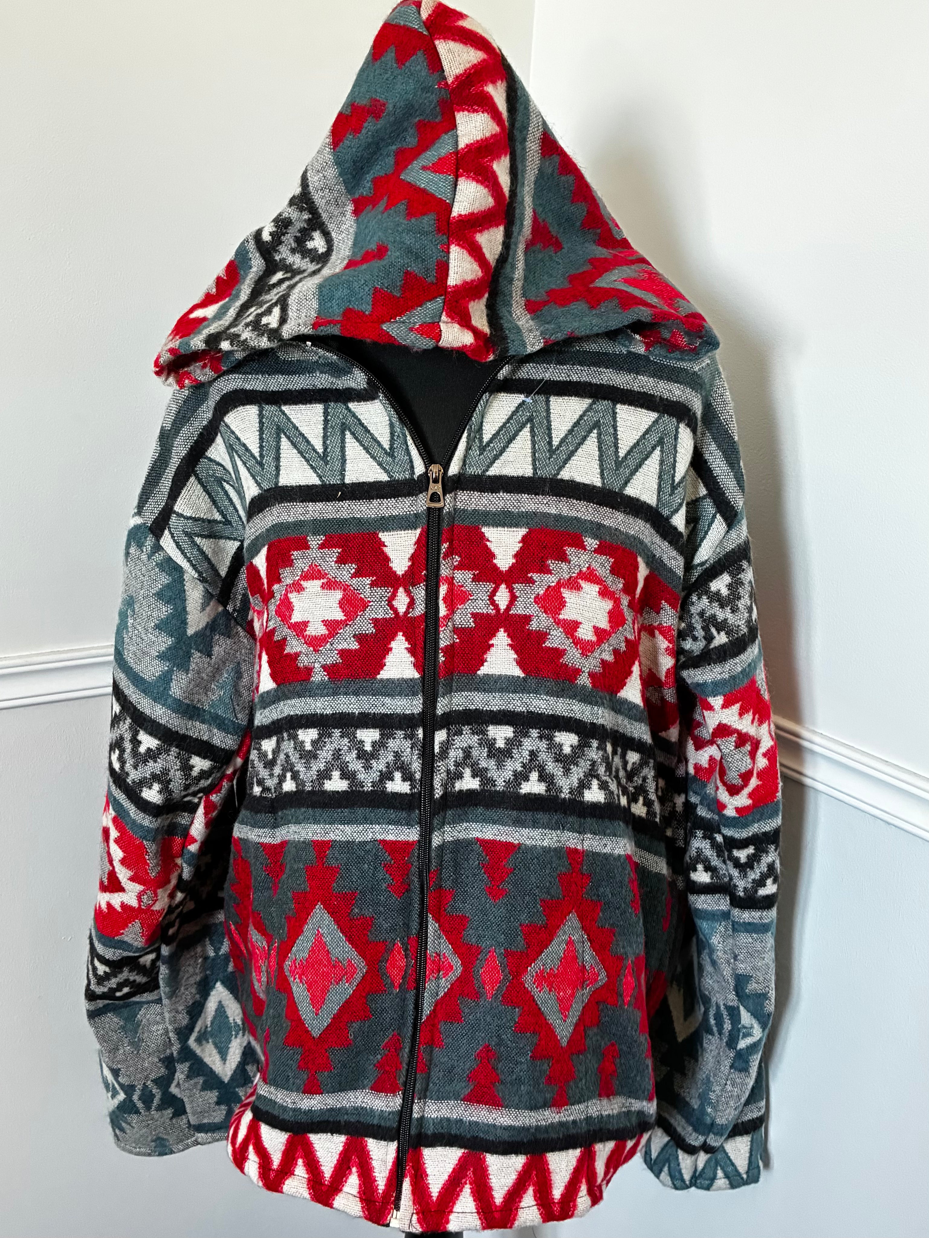 Cashmelon Jacket with Hood, L