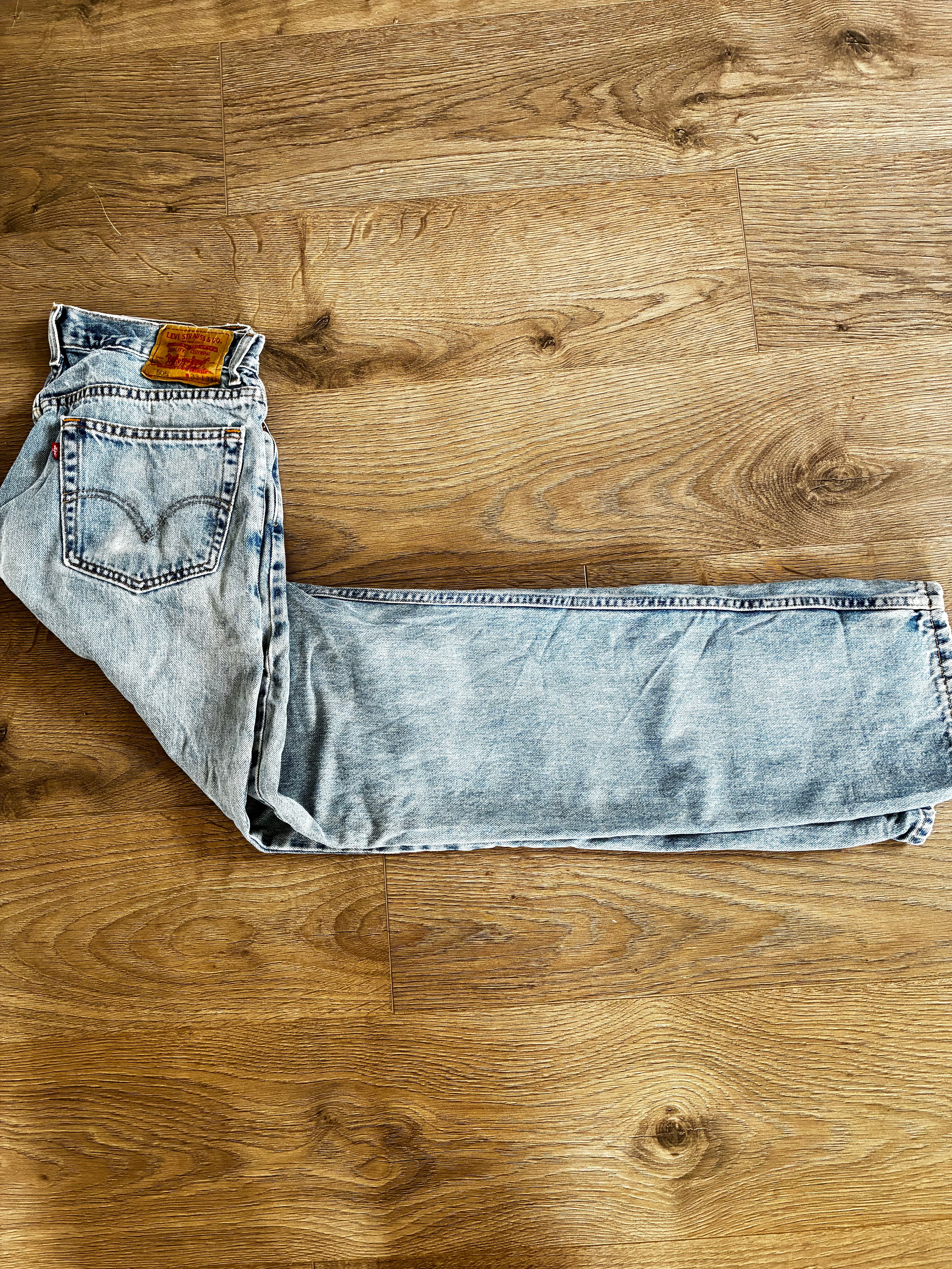 Vintage Levi's 505, Blue, W32, L33