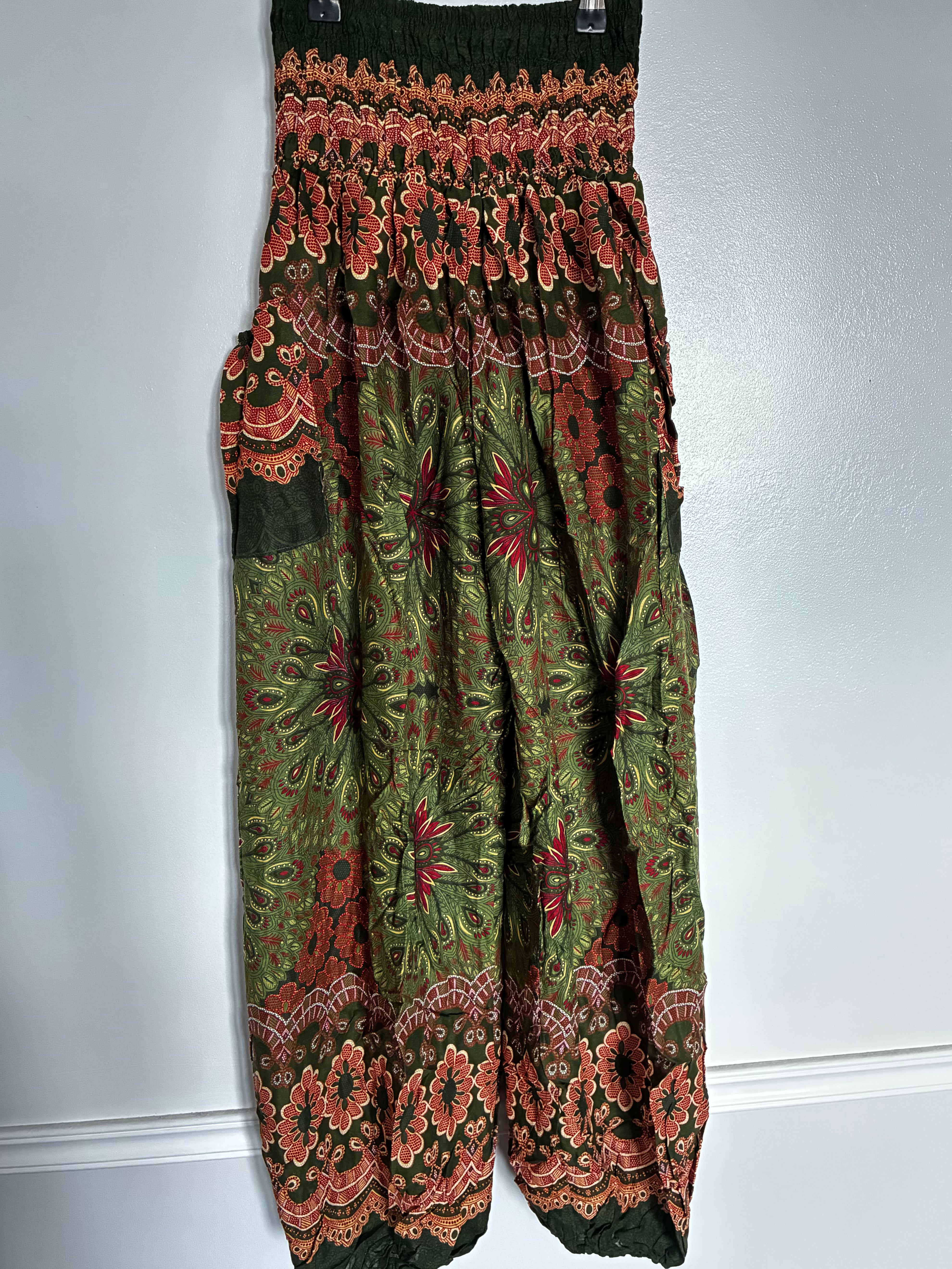 Green/Orange Flower Harems