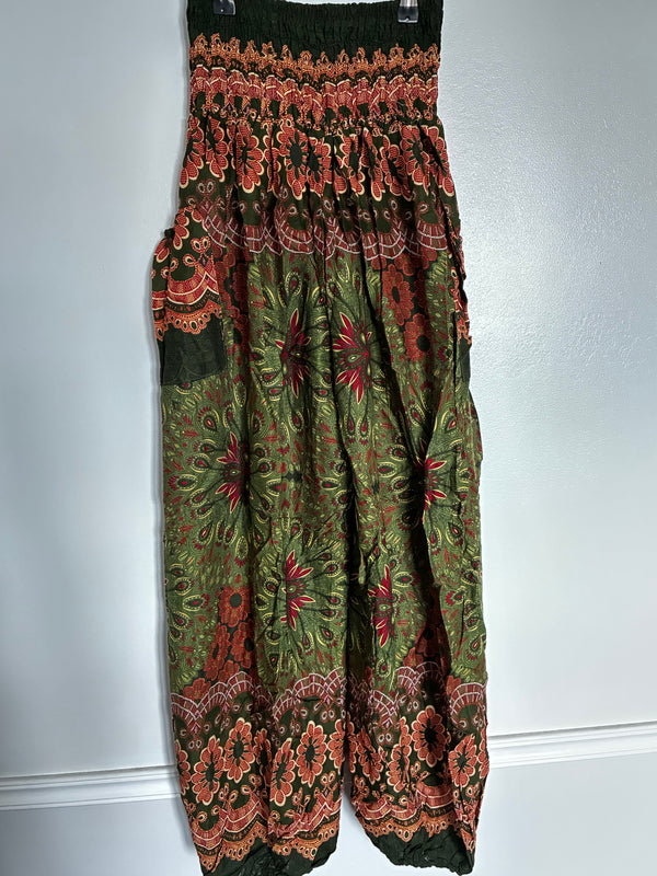 Green/Orange Flower Harems