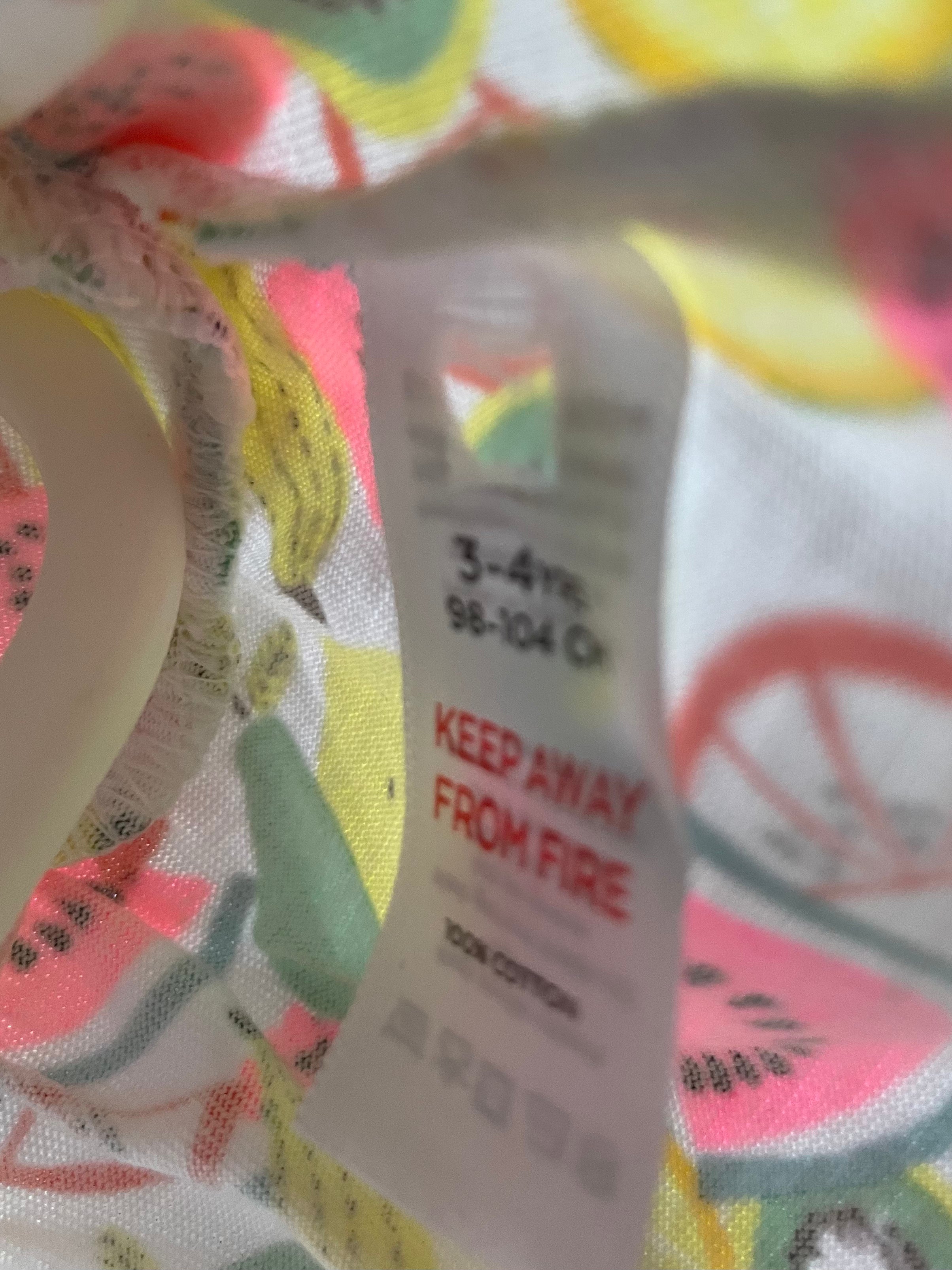 Watermelon Layered Dress (3-4yr)