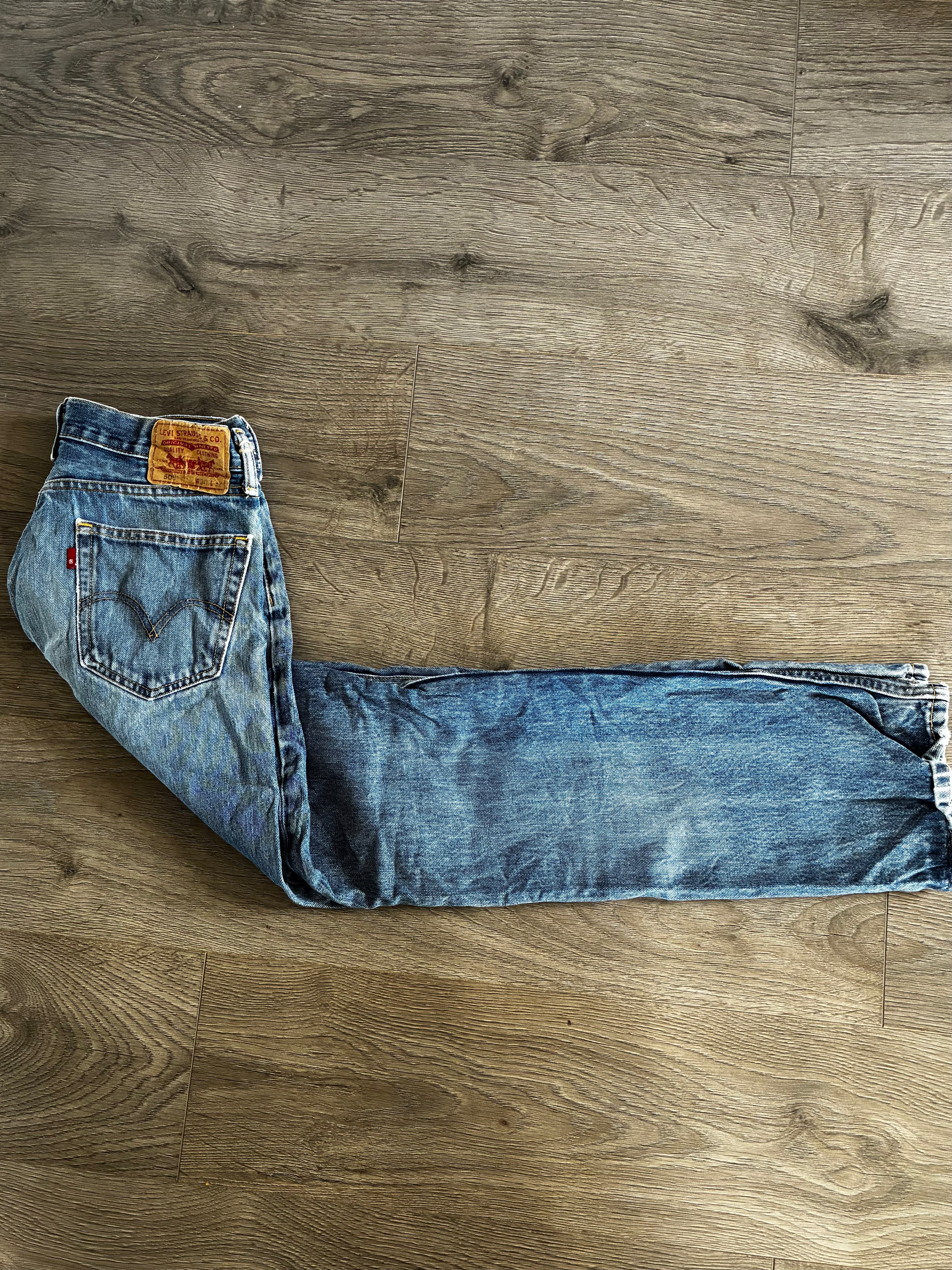 Vintage Levi's 505, Blue, Label - W30, L32, Actual Size - W31, L32