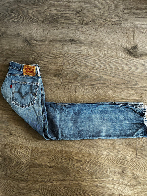 Vintage Levi's 505, Blue, Label - W30, L32, Actual Size - W31, L32