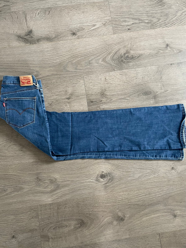 Vintage Levi's Slimming Bootcut, Blue, W30, L32
