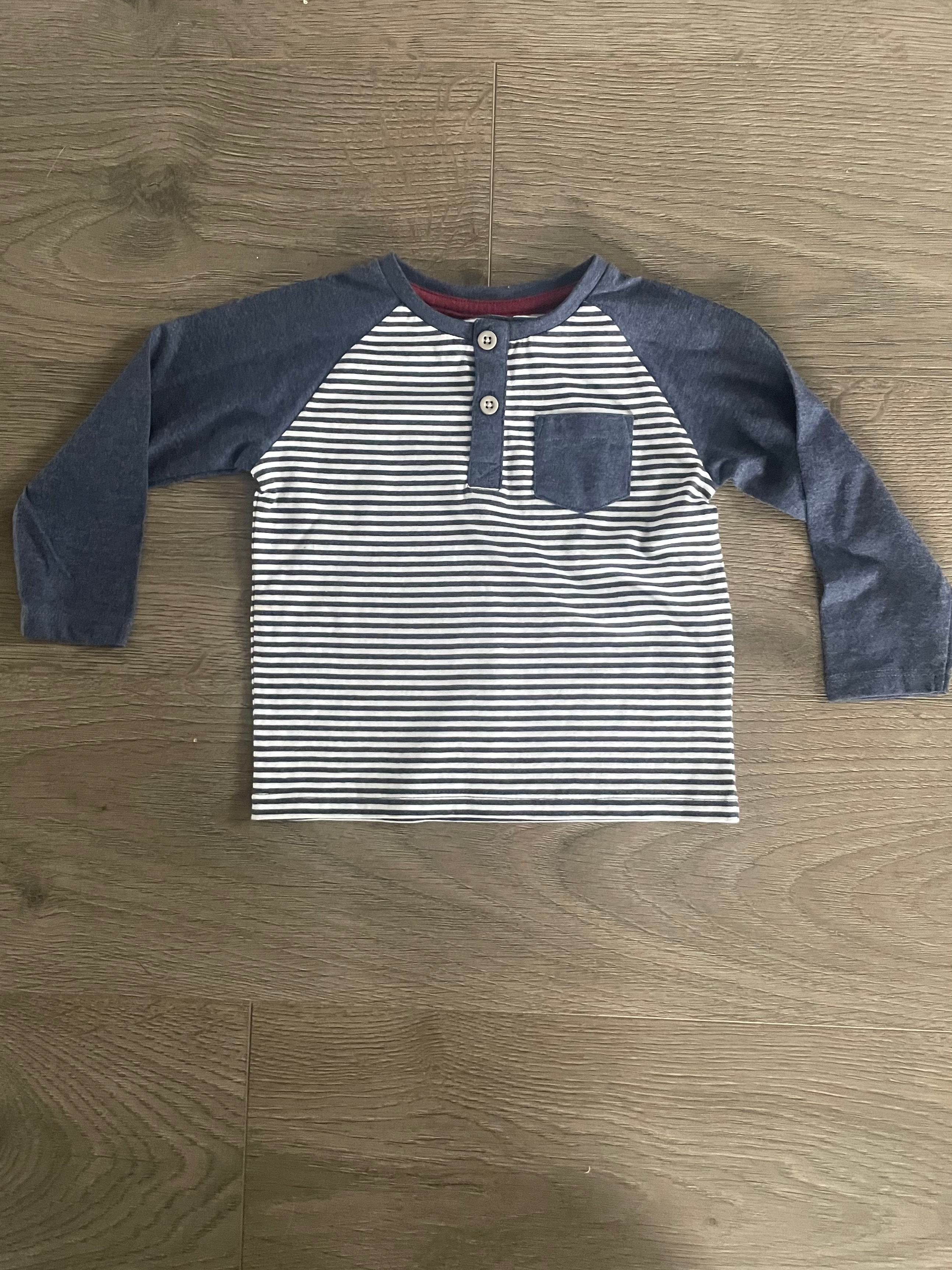 Long sleeved striped top (9-12mths)
