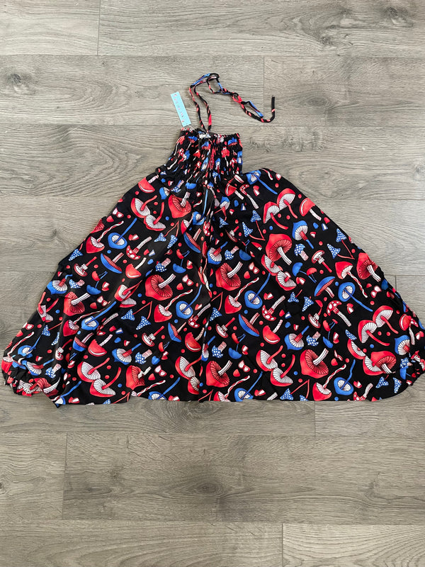 Mushroom Harem Trousers (age 6-7ish)