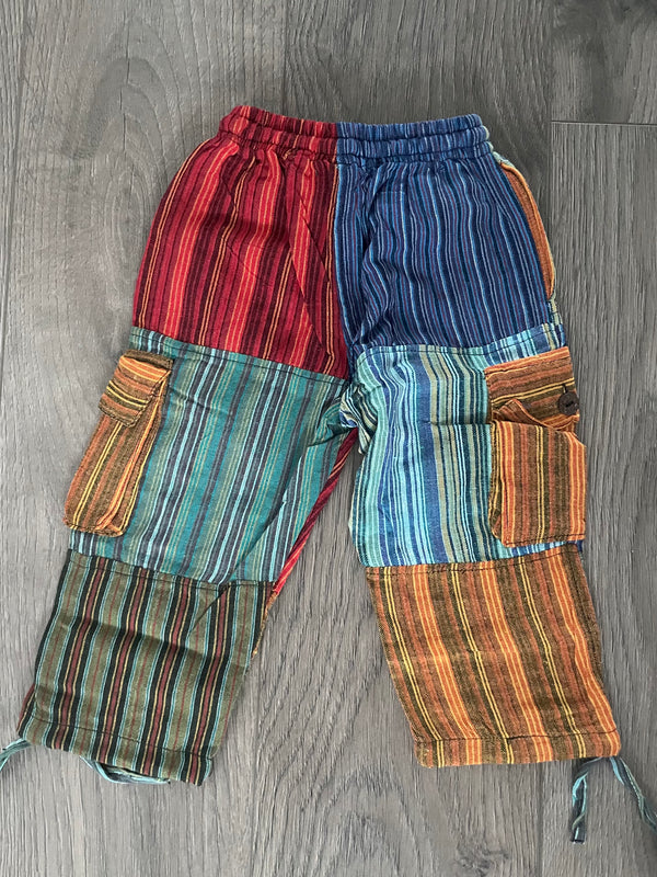 Patchwork Cargos, (age 6-7)