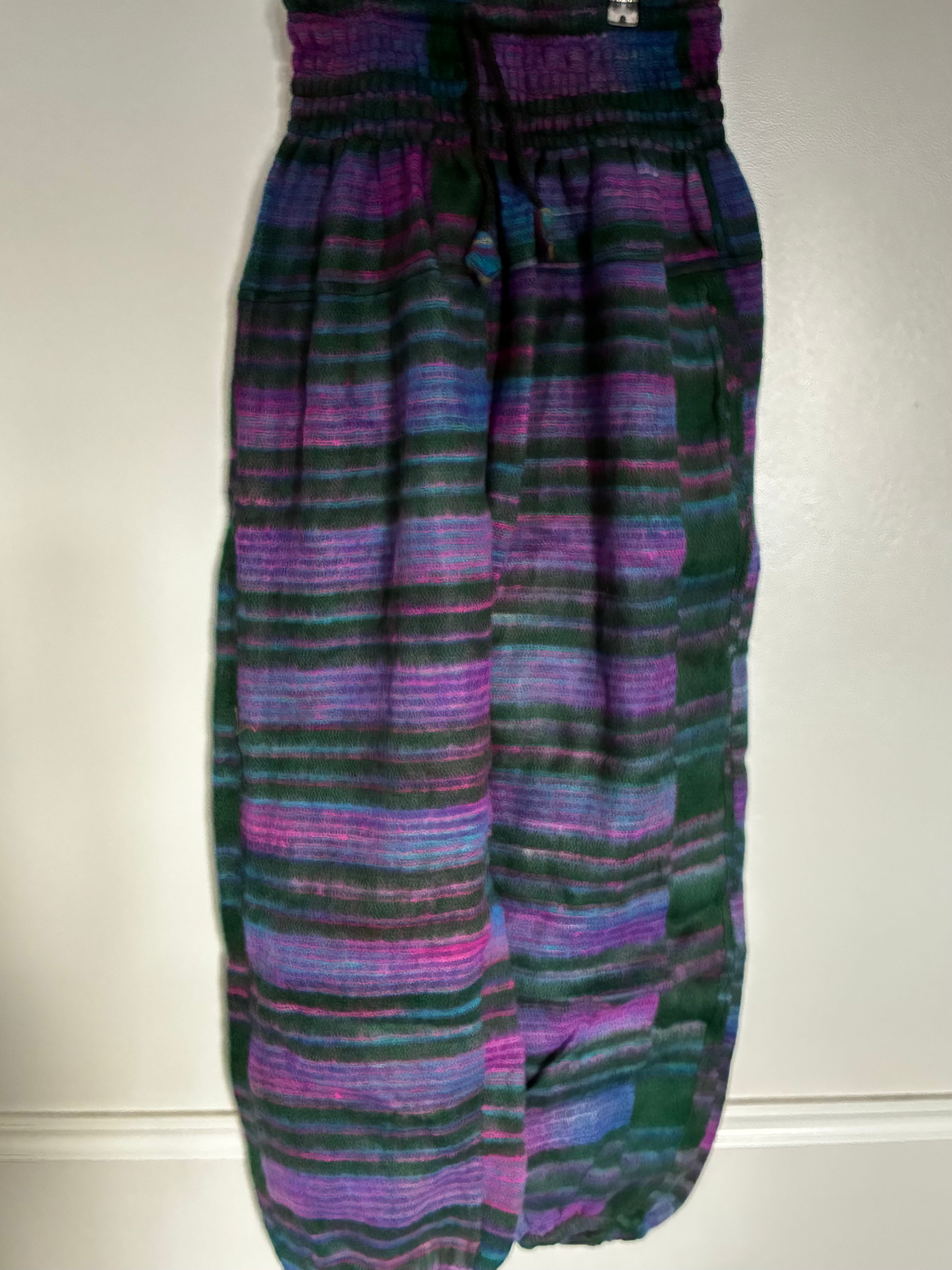 Fluffy Green/Pink Trousers, 24-39" Waist