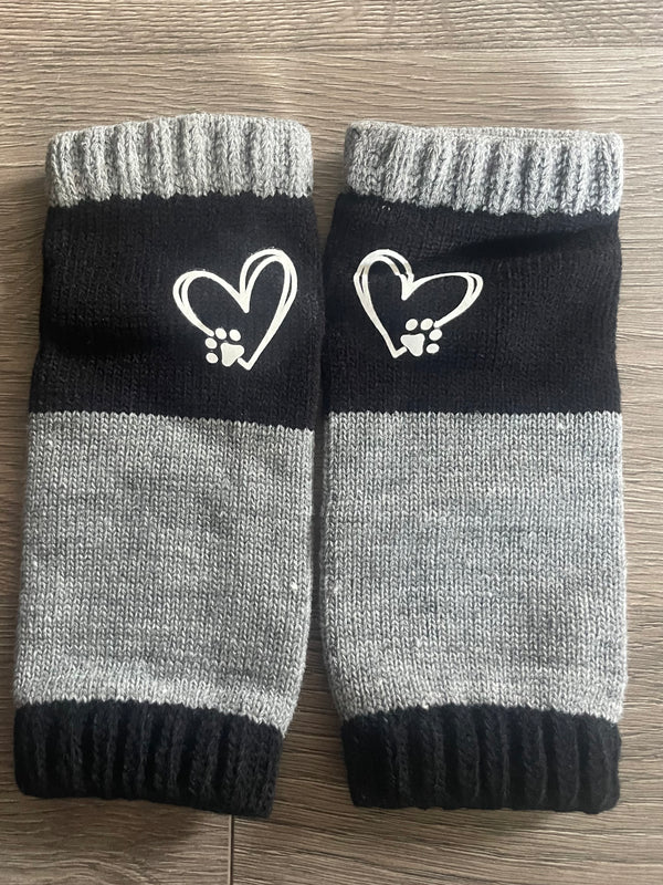 Fingerless Gloves with thumb hole