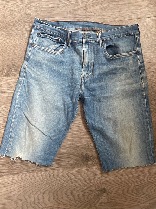 Vintage Up-Cycled Levi's 502, Blue, W37, L12