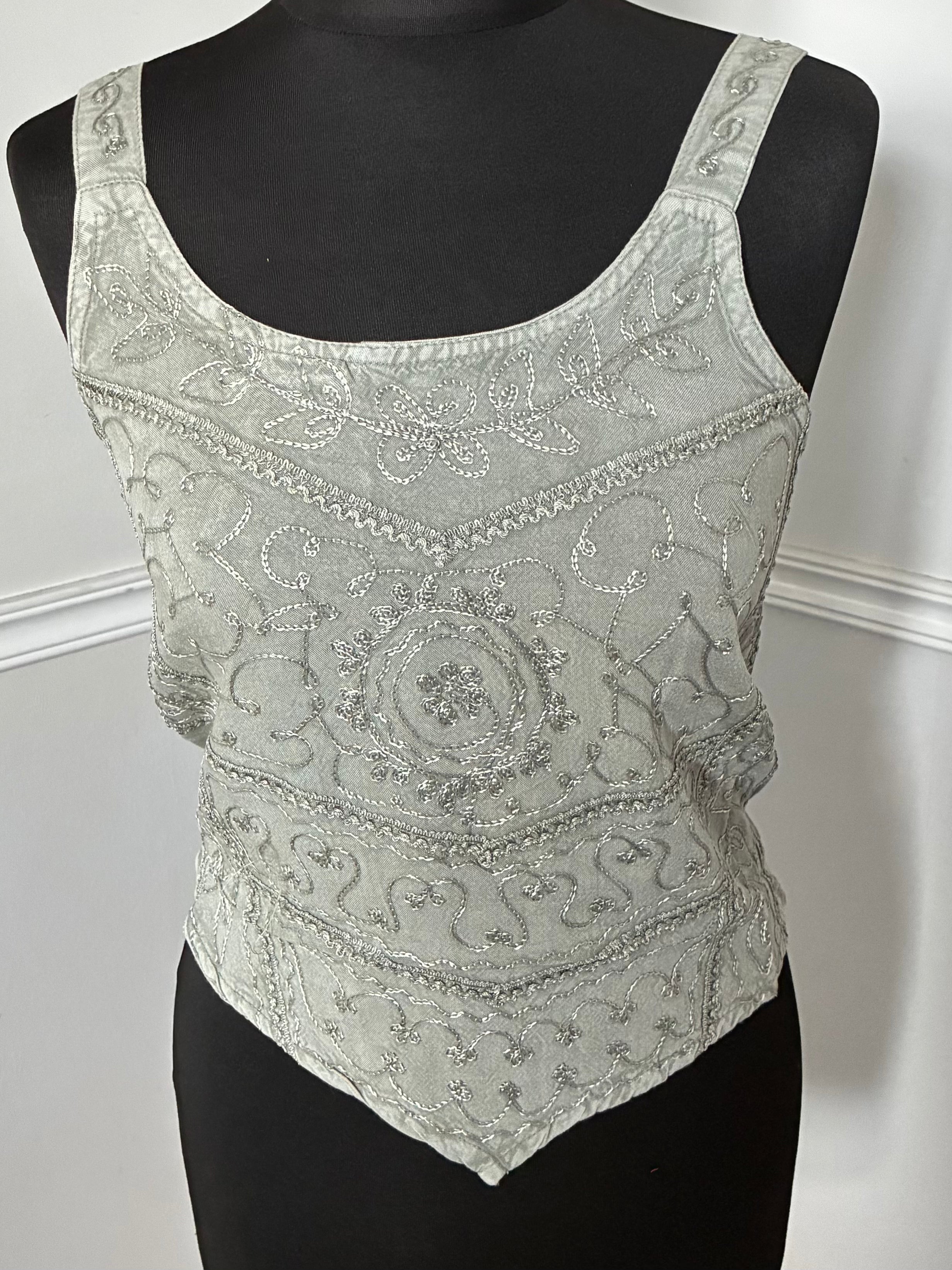 Embroidered Top