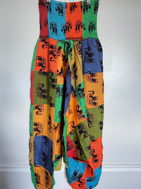 Multipatch Elephant Alibaba Trousers, 22-44” waist