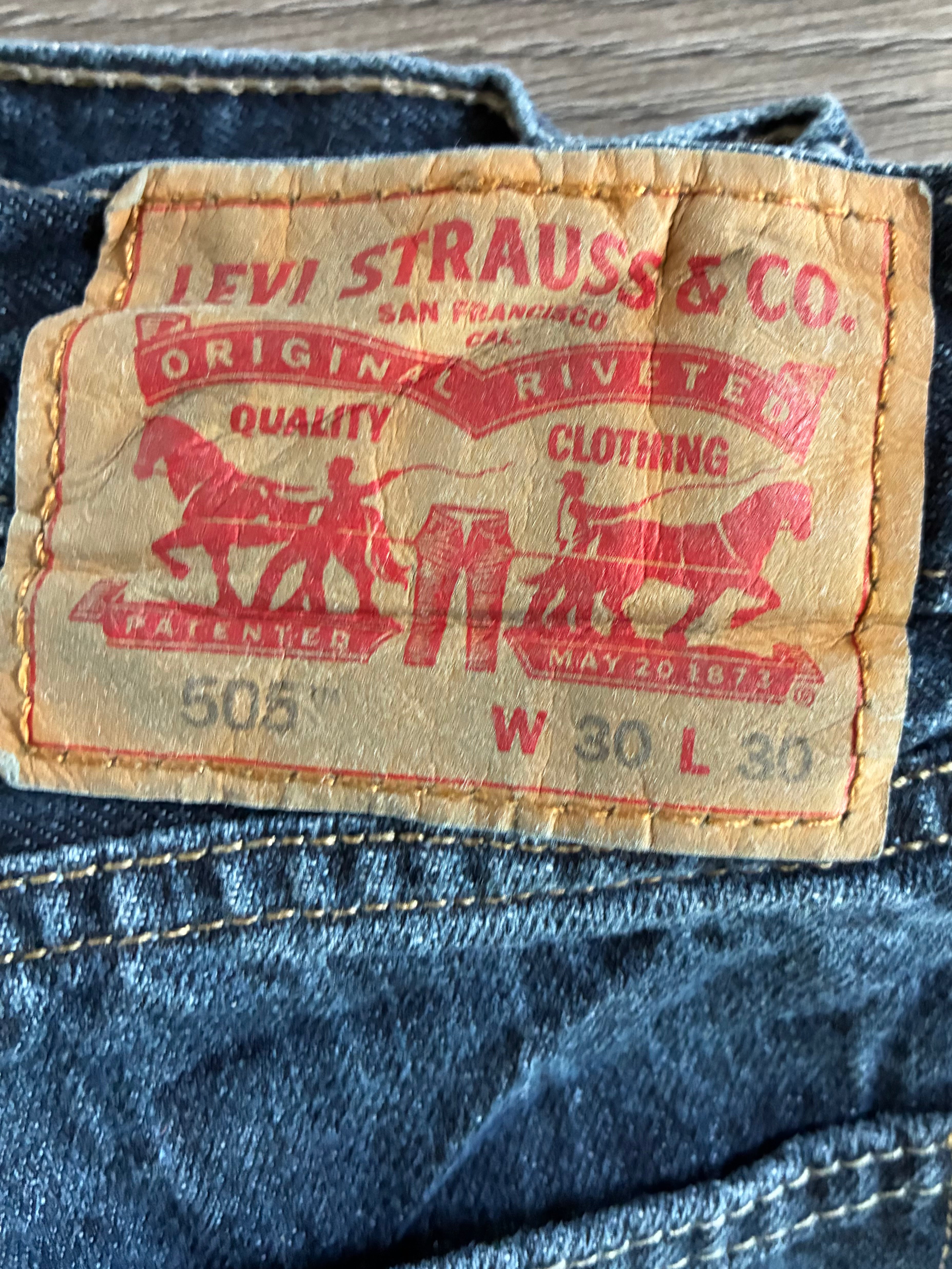 Vintage Levi's 505, Dark Blue, W30, L30