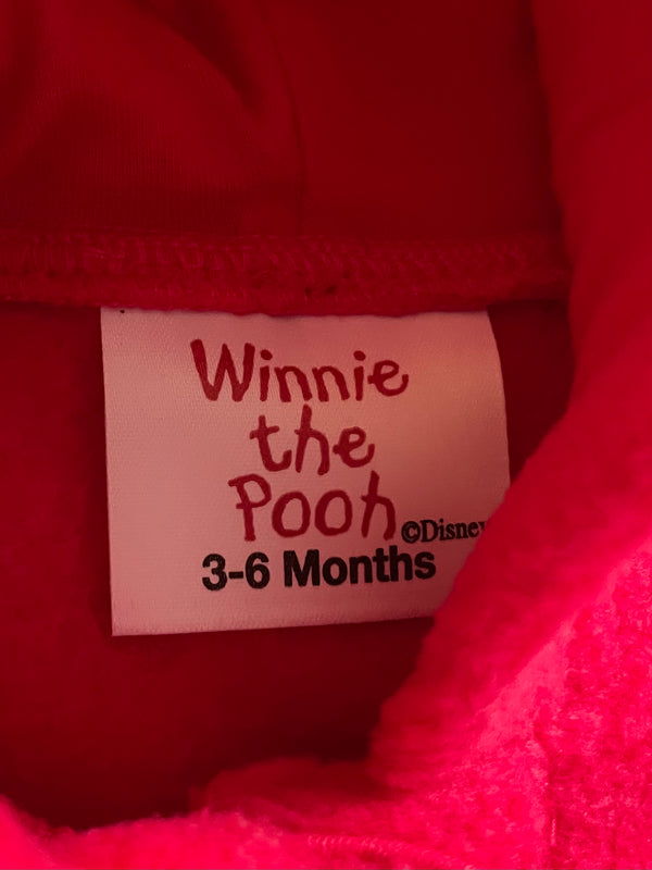 Winnie the Pooh Fleeced Hoodie (3-6mths)