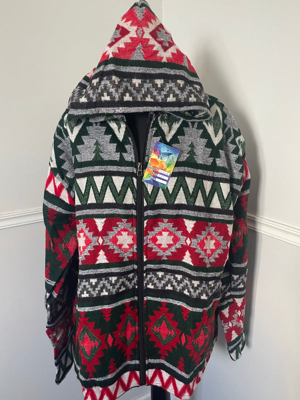 Cashmelon Jacket with Hood, XXL