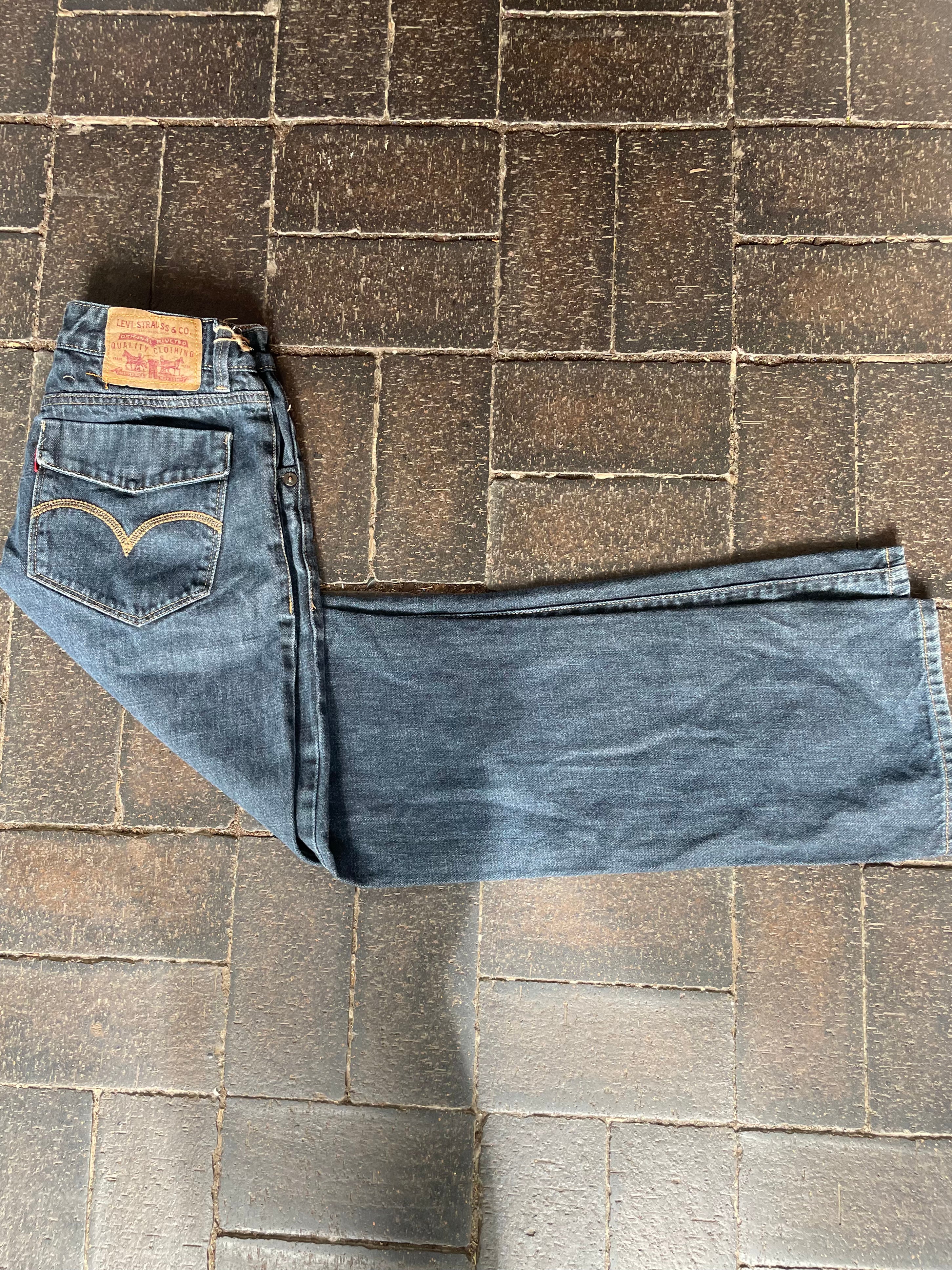 Vintage Levi's 514, Dark Blue, W27, L29