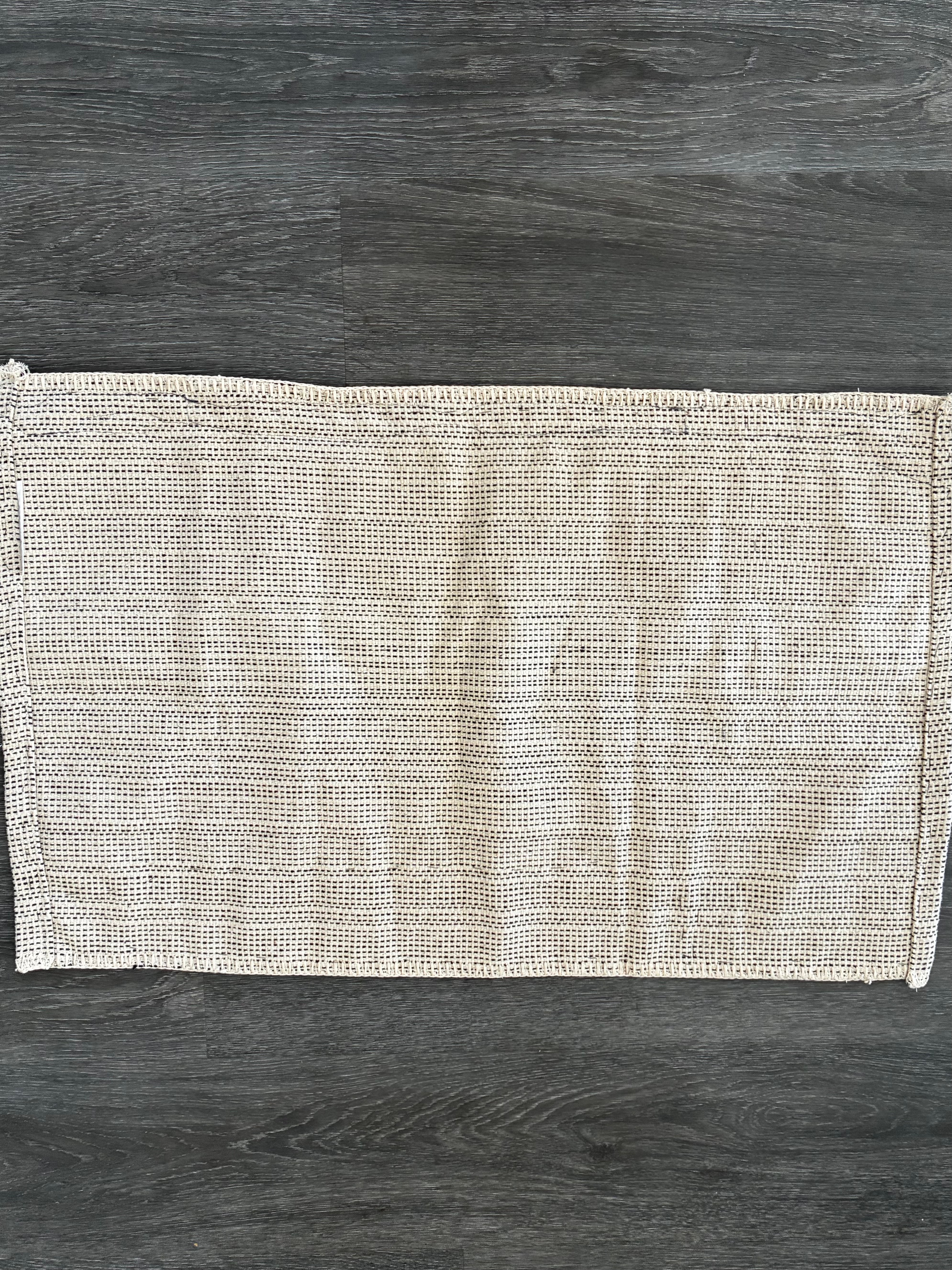 Up-Cycled Levi's Waistband Rug