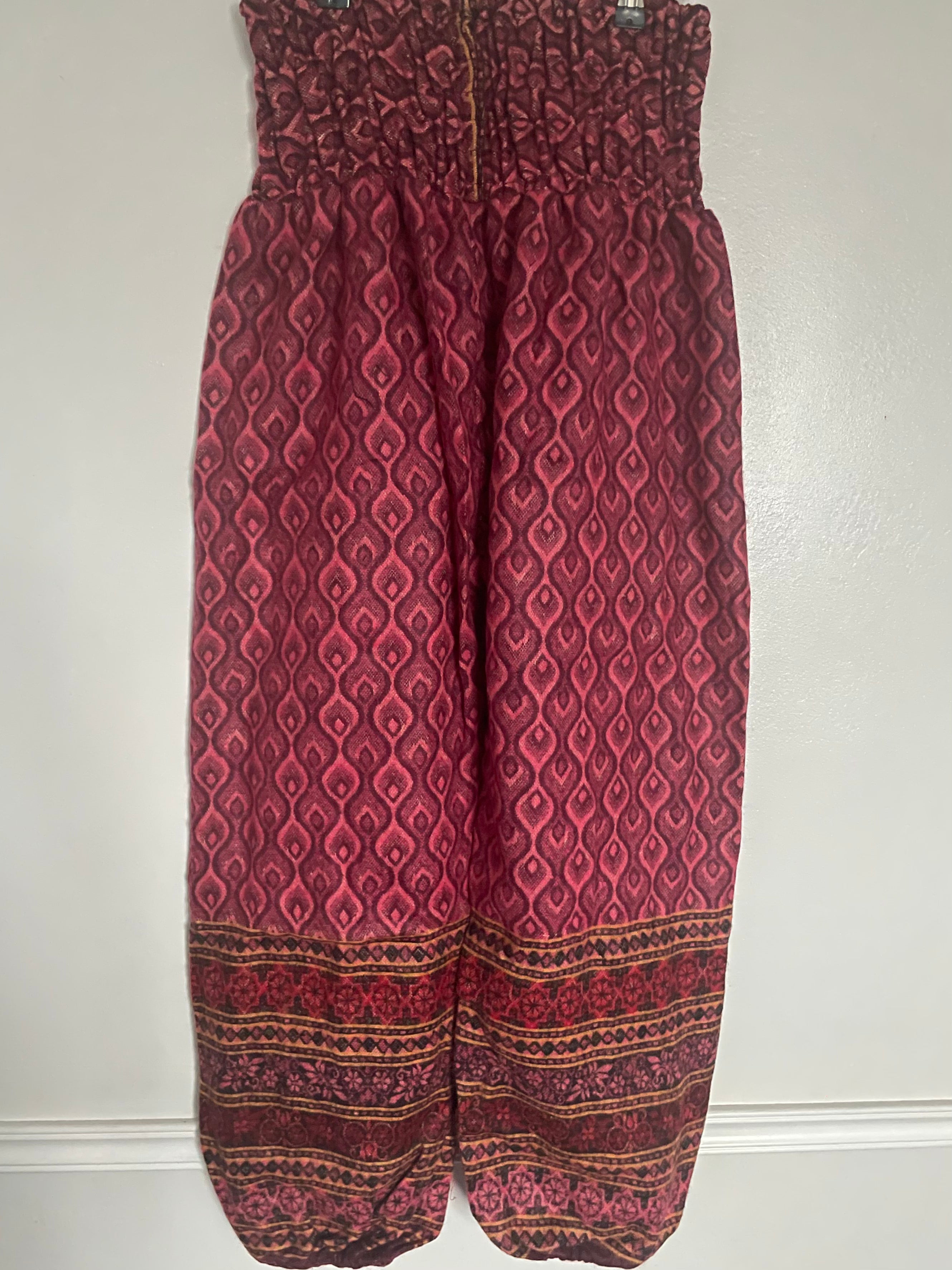 Snuggly Pink Diamond Cashmelon Trousers, 26-48” Waist