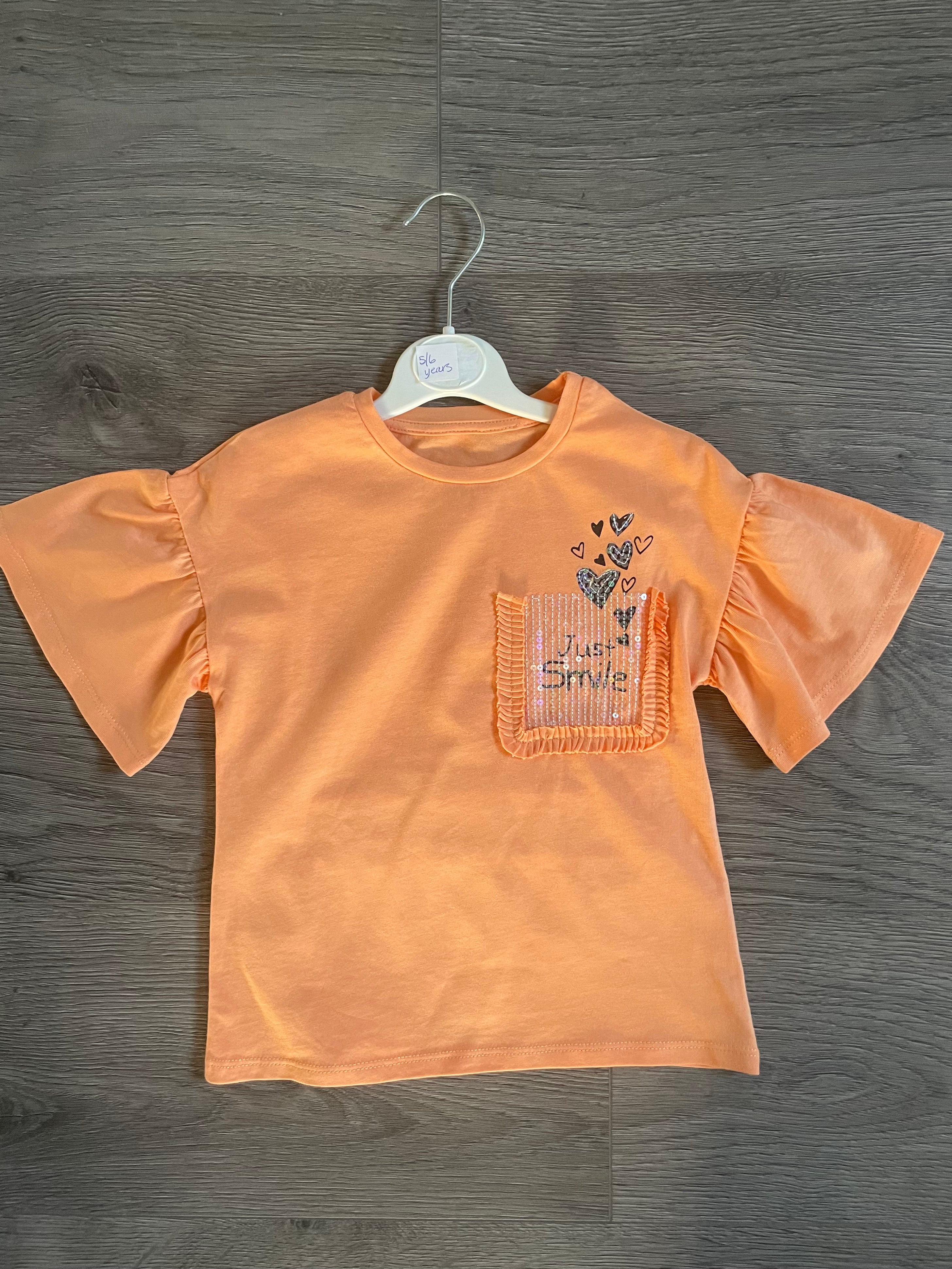 Orange T Shirt (5-6yr)