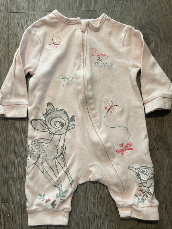 Bambi and Thumper Romper (0-3mths)