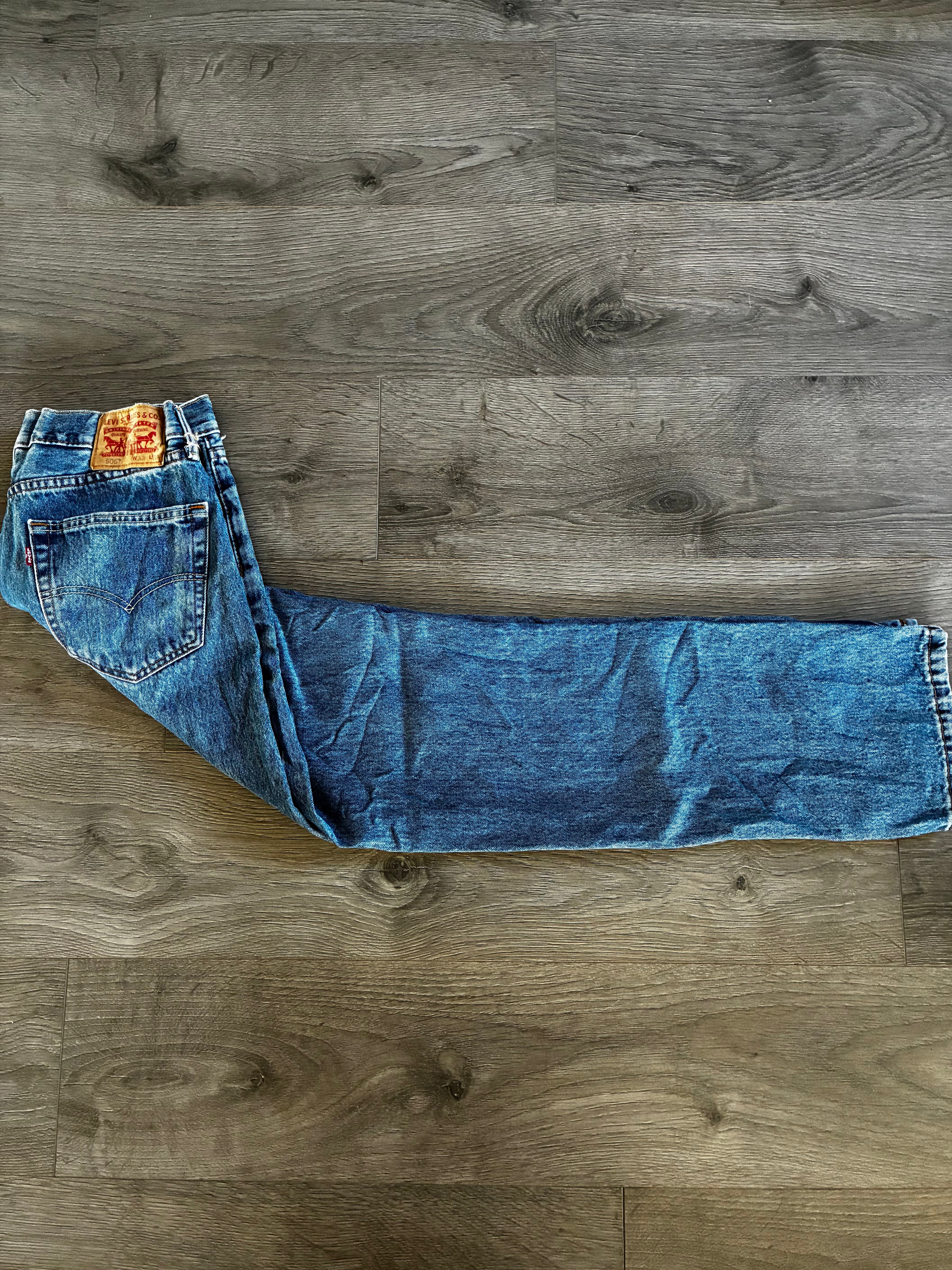 Vintage Levi's 505, Blue, W33, L32